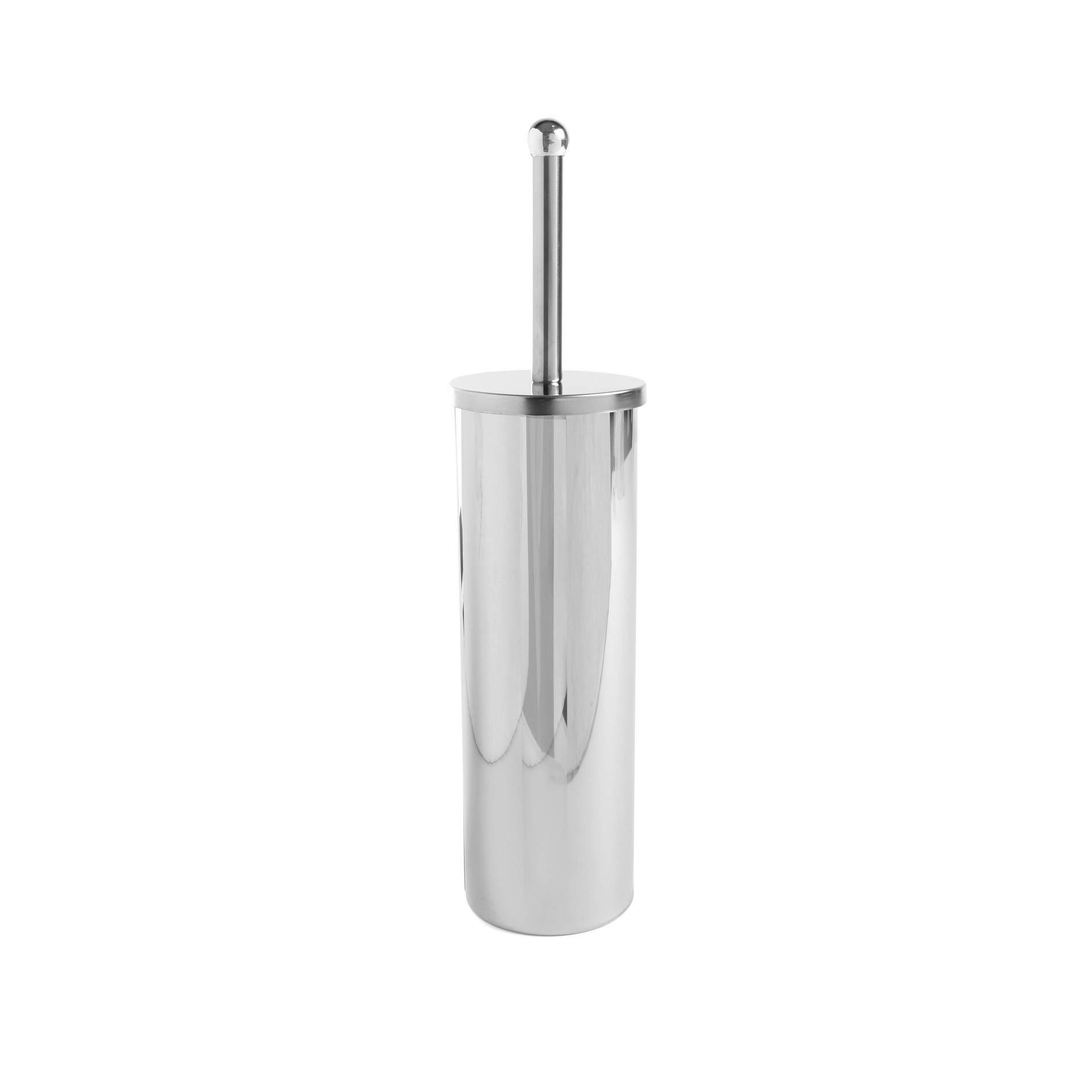 Aluminium toilet brush holder, Silver Grey, large image number 0