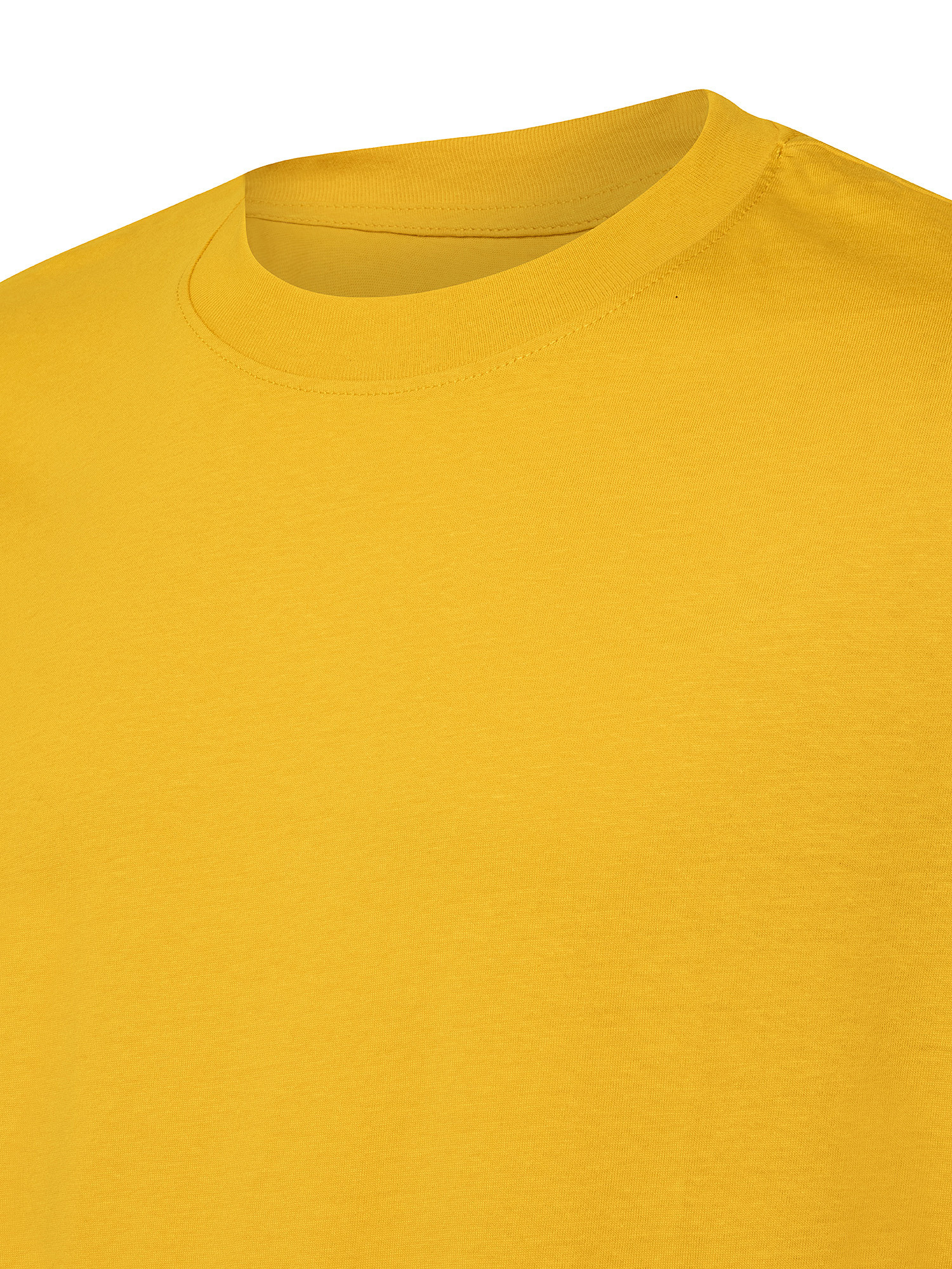 T-shirt 100% cotone, Giallo, large image number 2