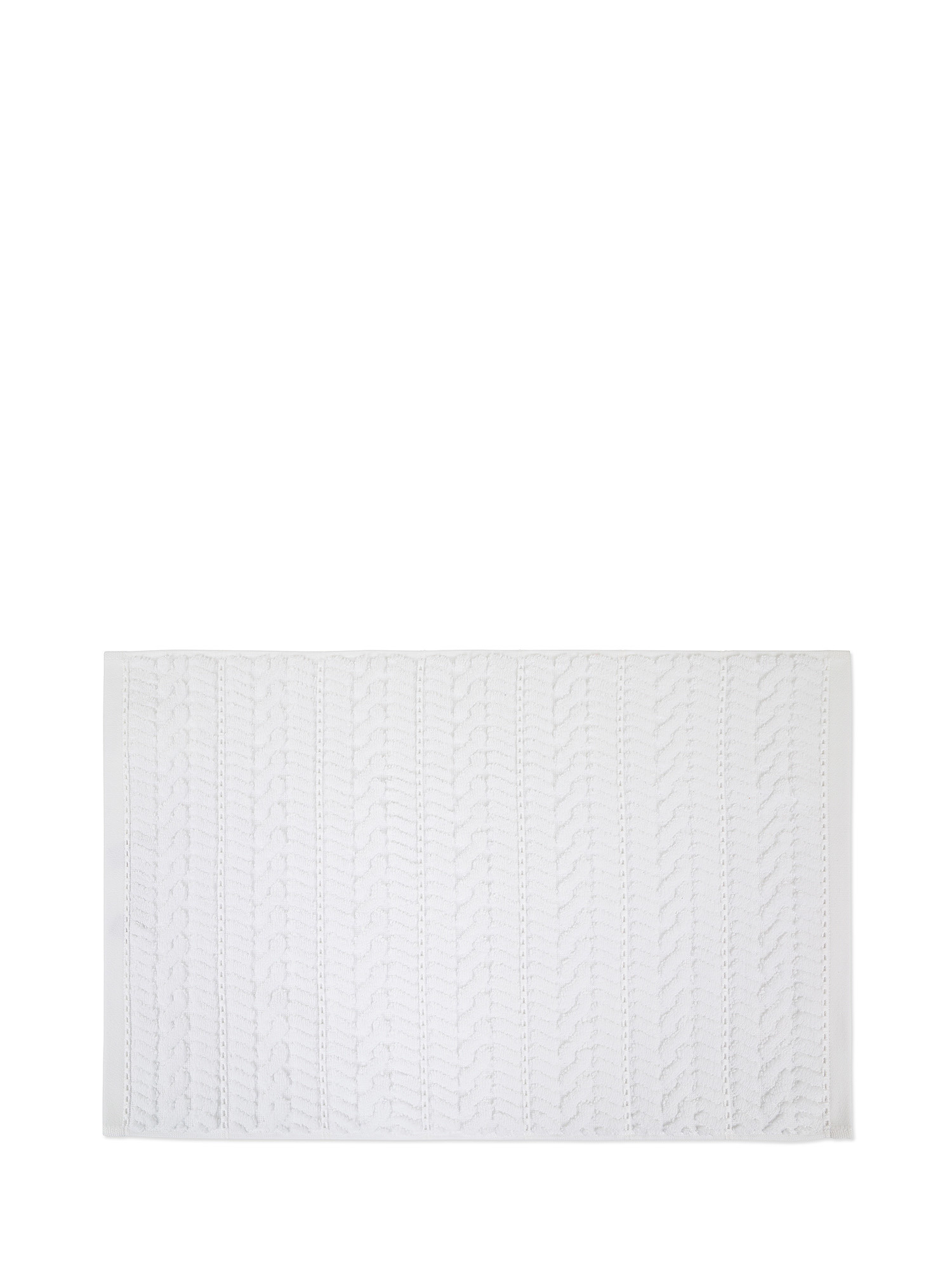 Thermae zero twist cotton towel, White, large image number 1