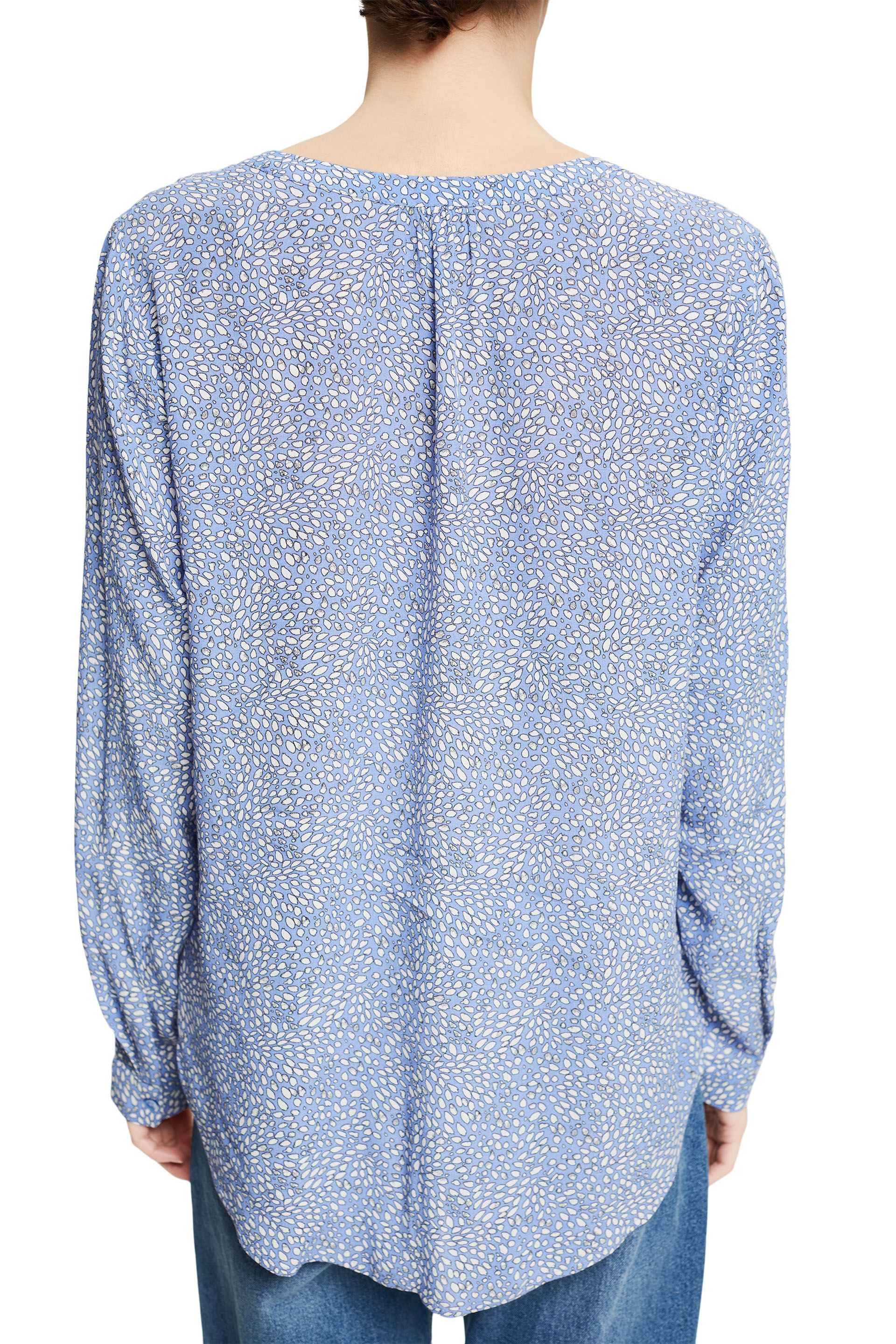 Blouse with pattern, Light Blue, large image number 1