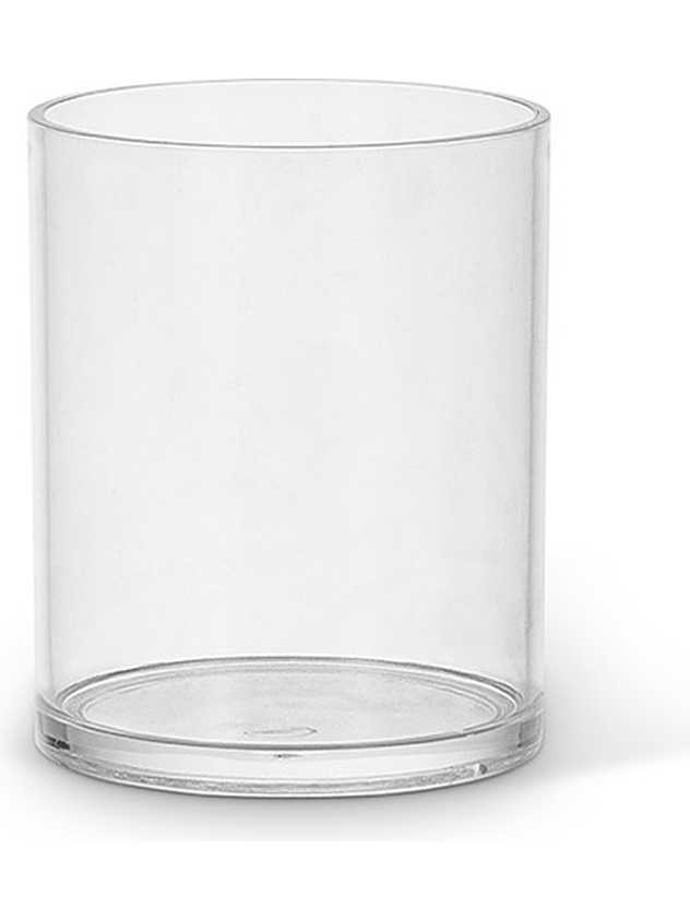 Plexiglass toothbrush holder