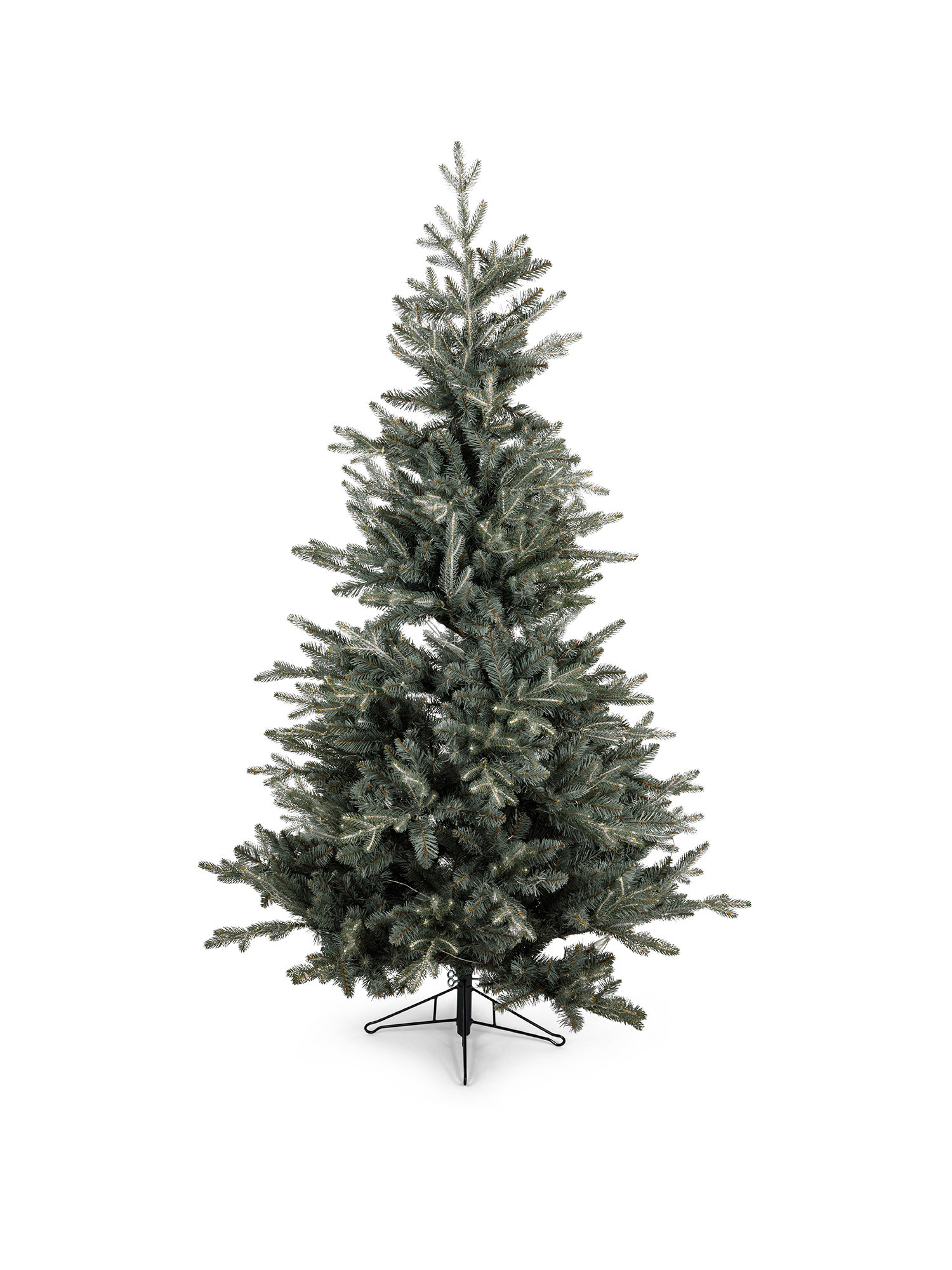Albero di Natale Leara con sfumature di bianco H185 700 LED, Verde, large image number 0