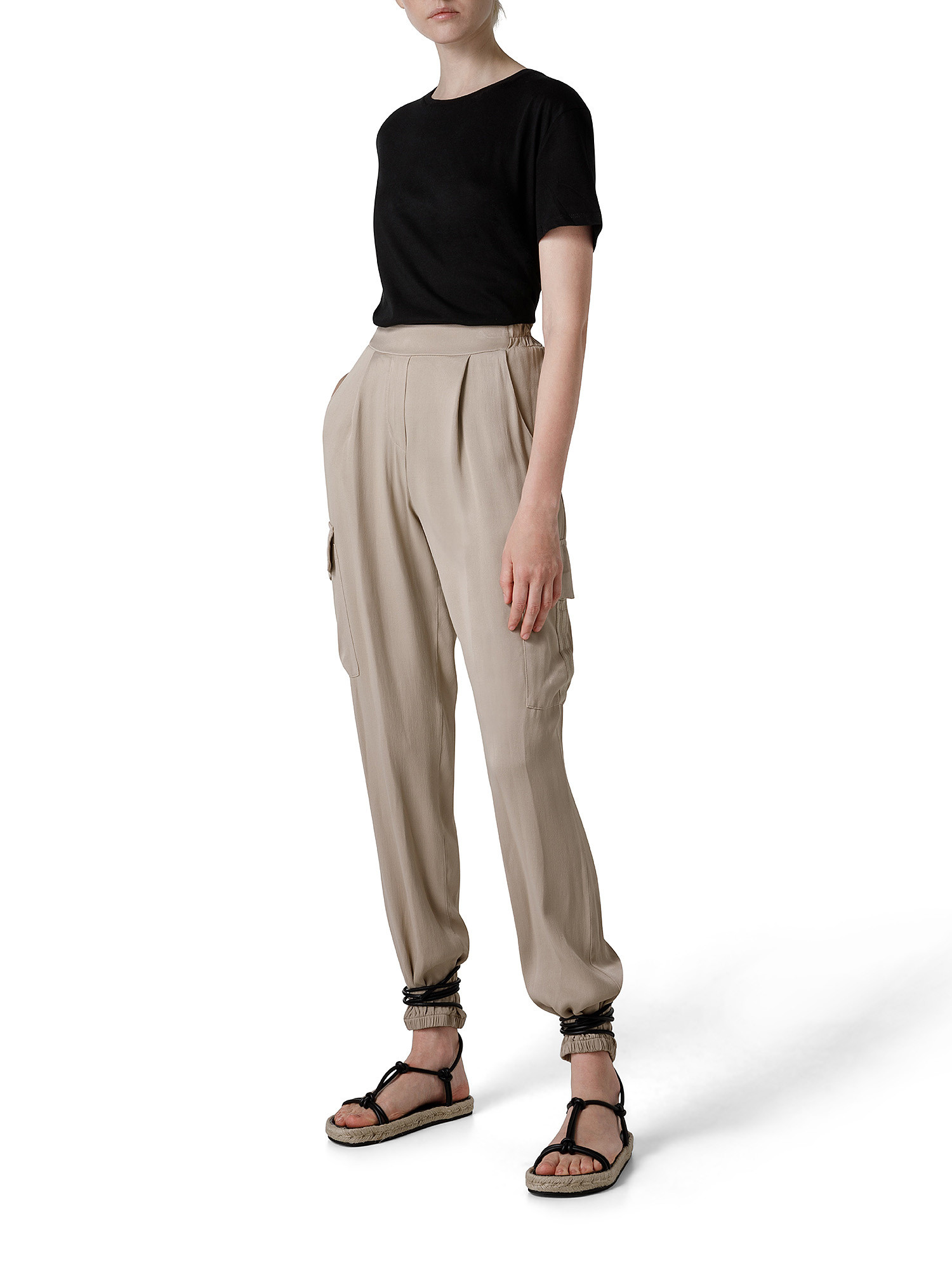 Cargo trousers, Beige, large image number 2