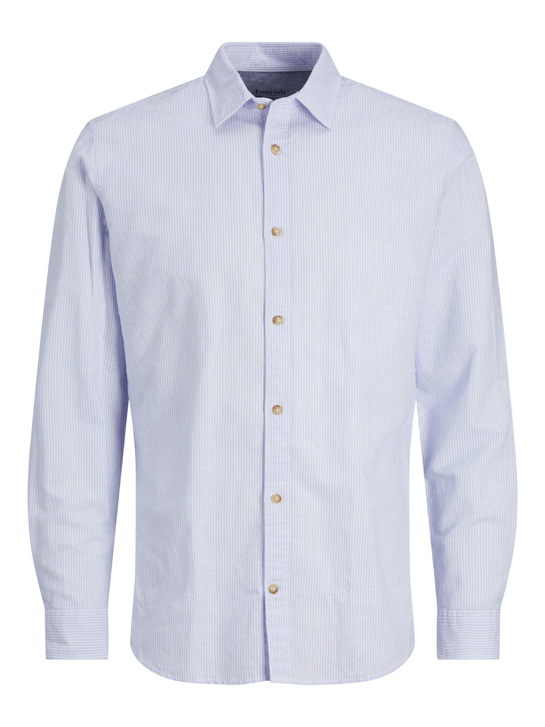 Jack & Jones - Camicia a righe slim fit, Azzurro chiaro, large image number 0