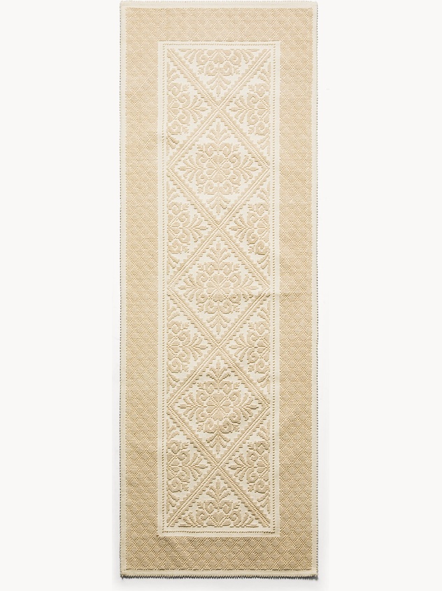 Sardinian pure cotton rug