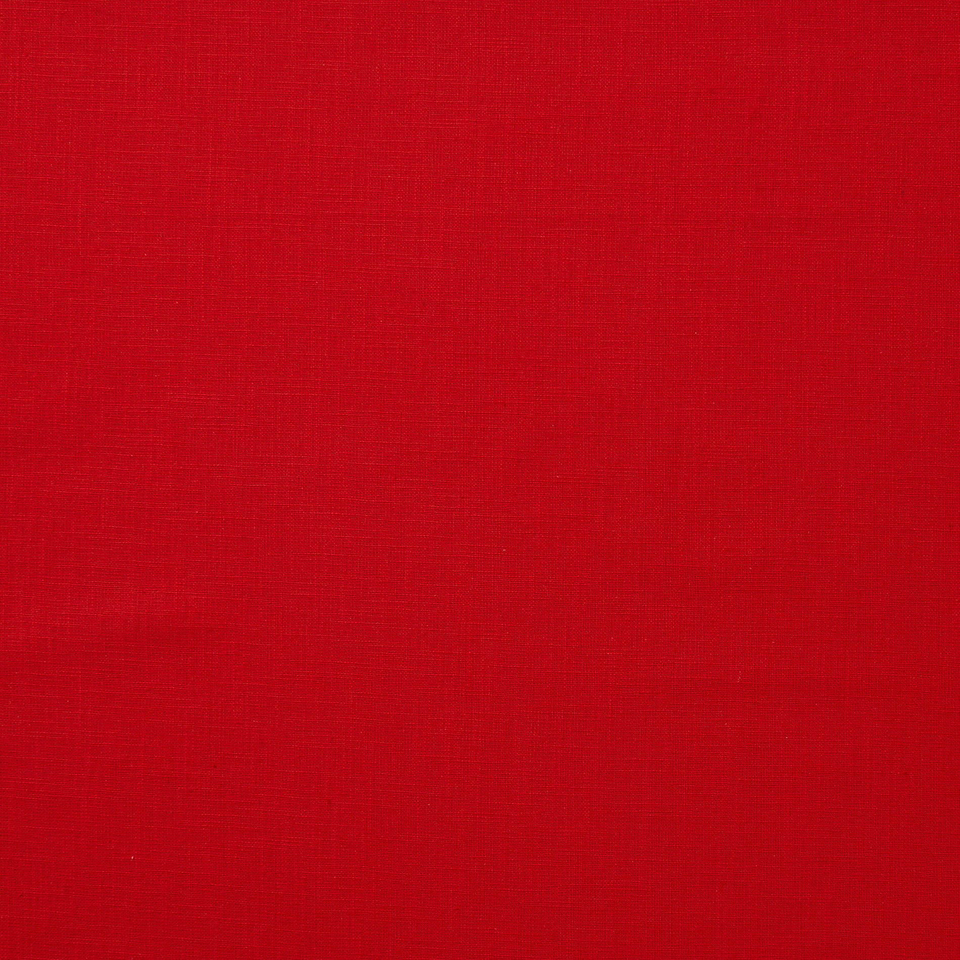 Solid colour tablecloth in 100% iridescent cotton, Red, large image number 1