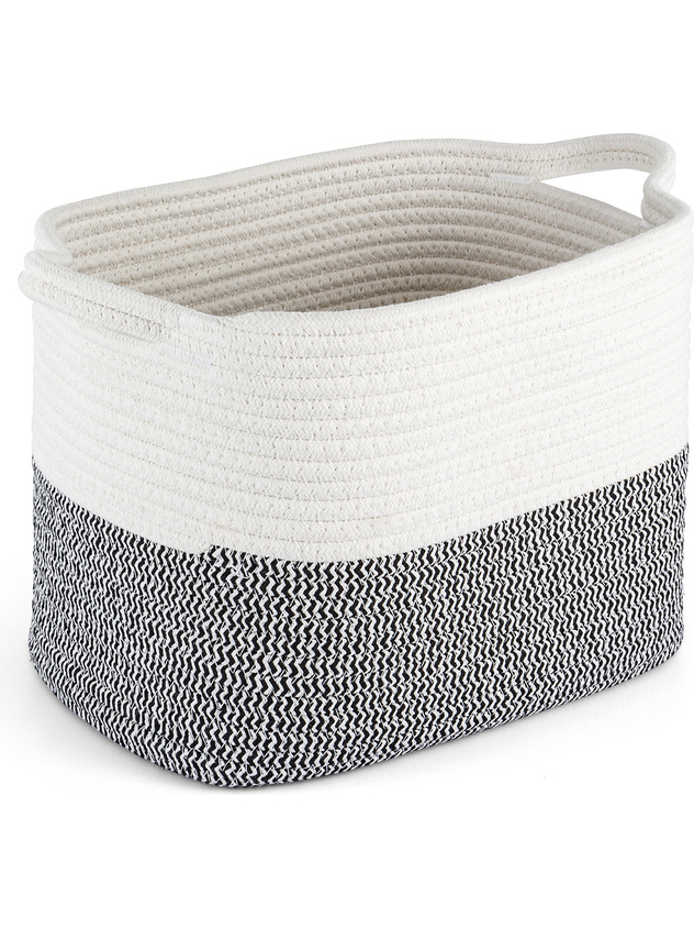 Handmade rope basket