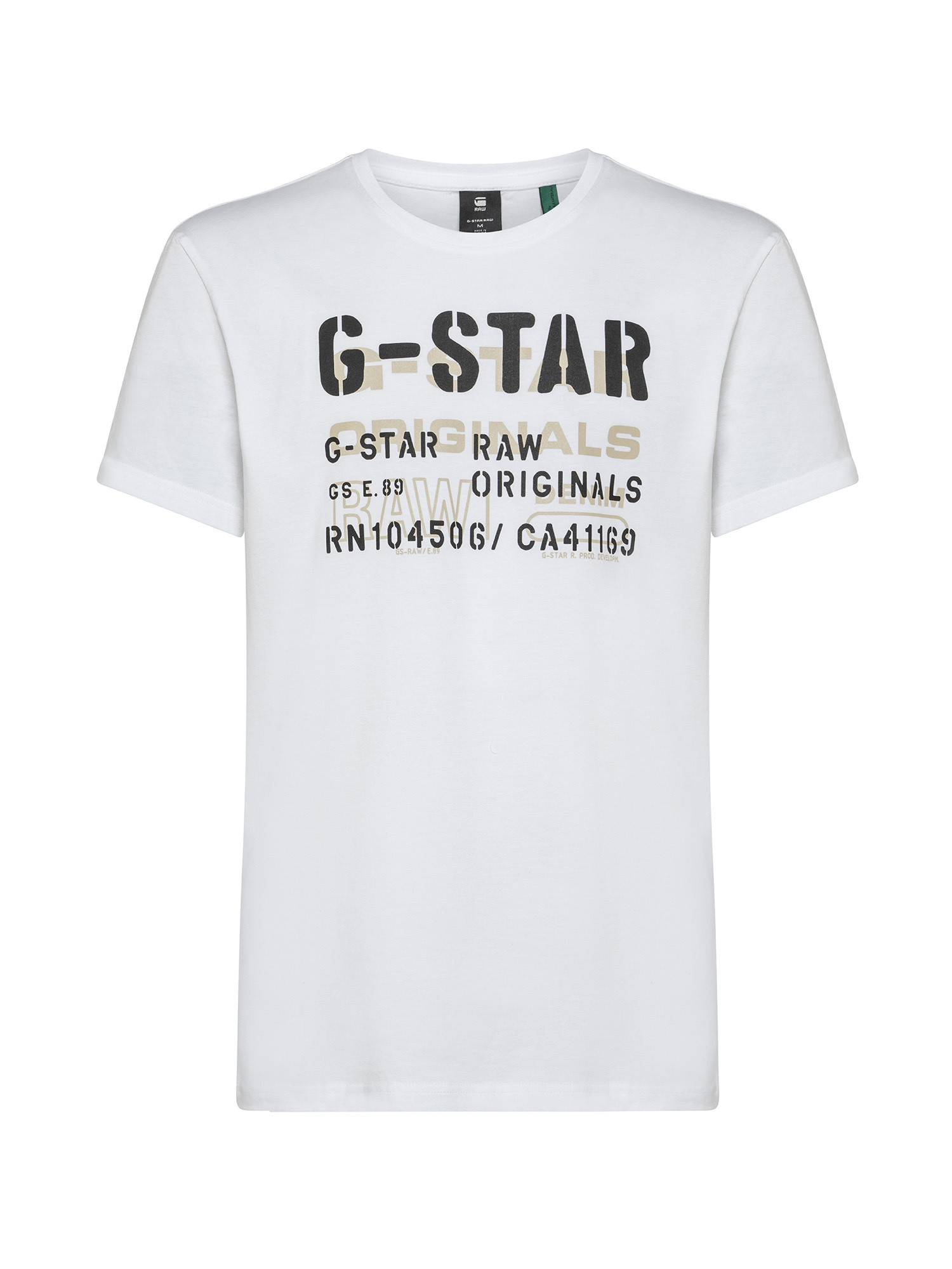 G-Star - T-shirt with print, White, large image number 0