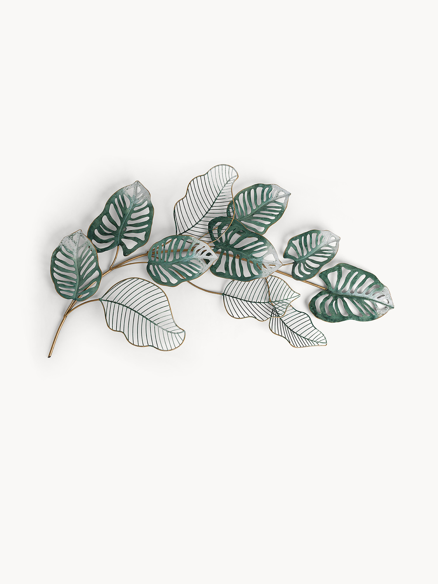 Hand painted wall decoration, Green, large image number 0