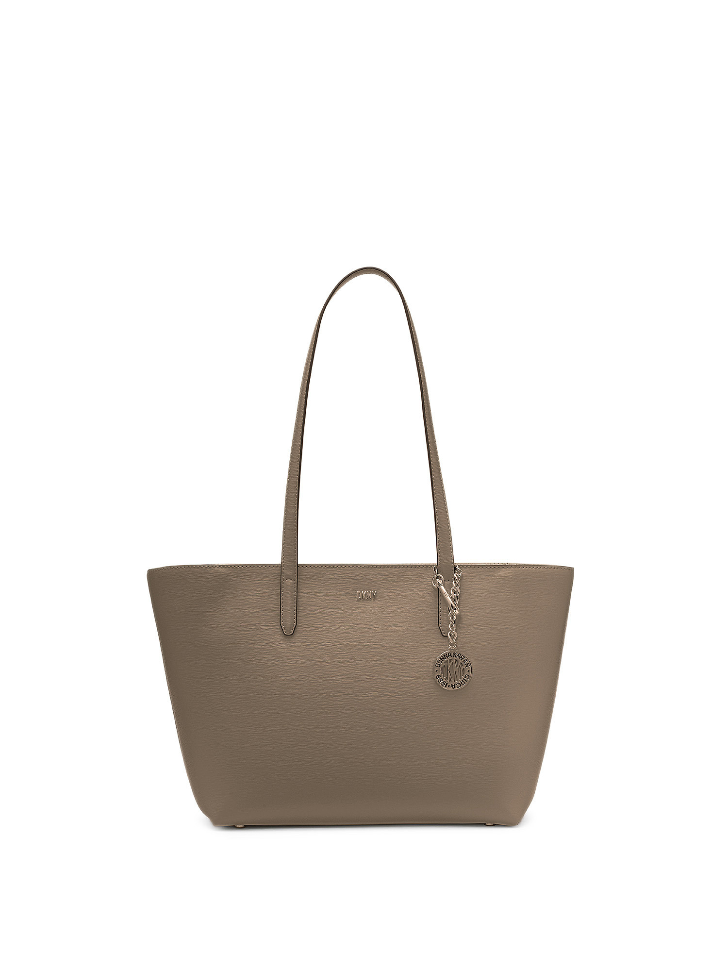Dkny - Tote bag with removable accessory, Brown, large image number 0
