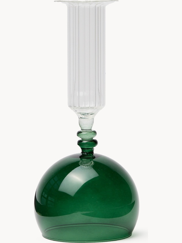 Candeliere in vetro borosilicato