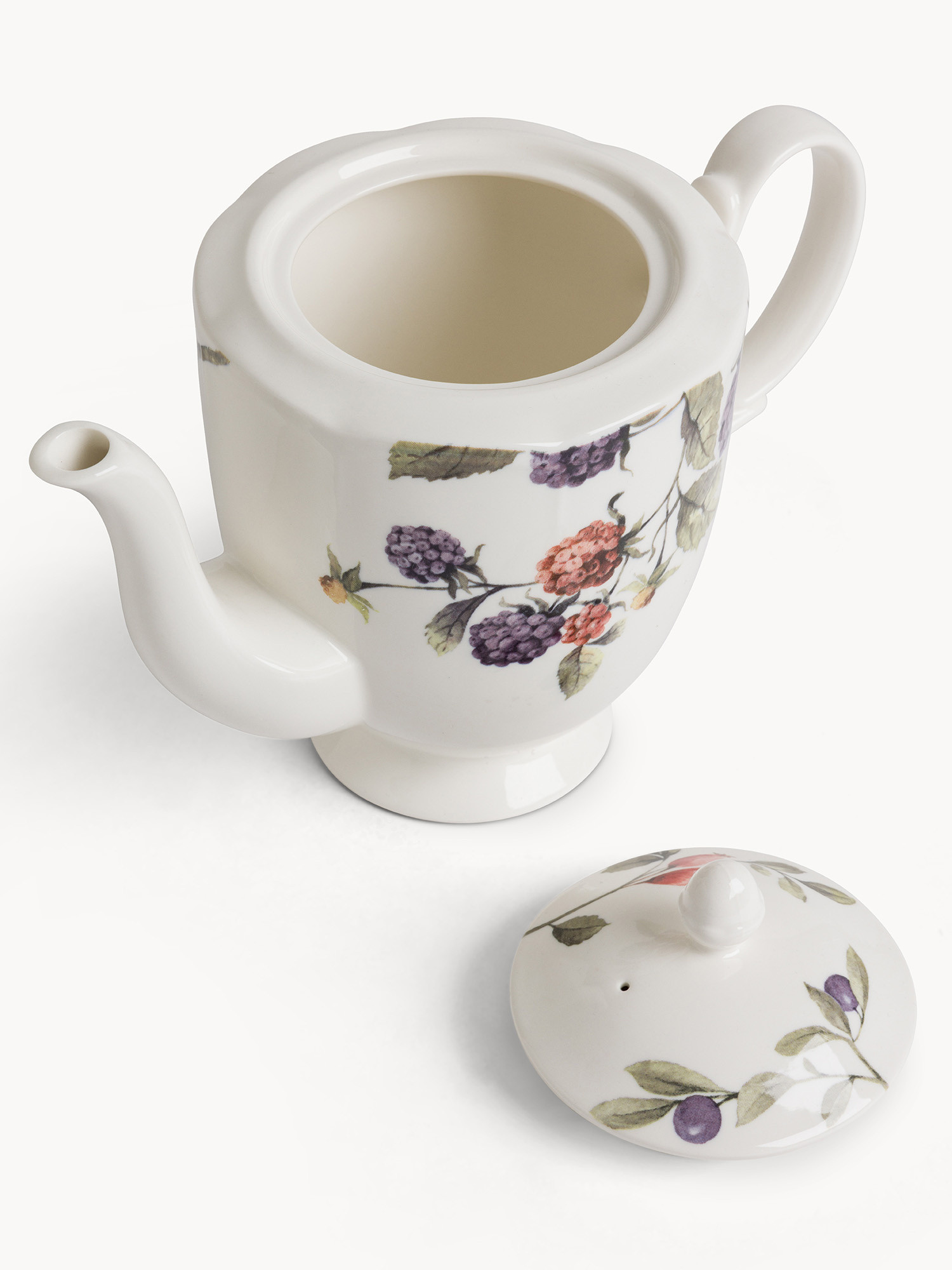 Teiera in ceramica Olives, Multicolor, large image number 1