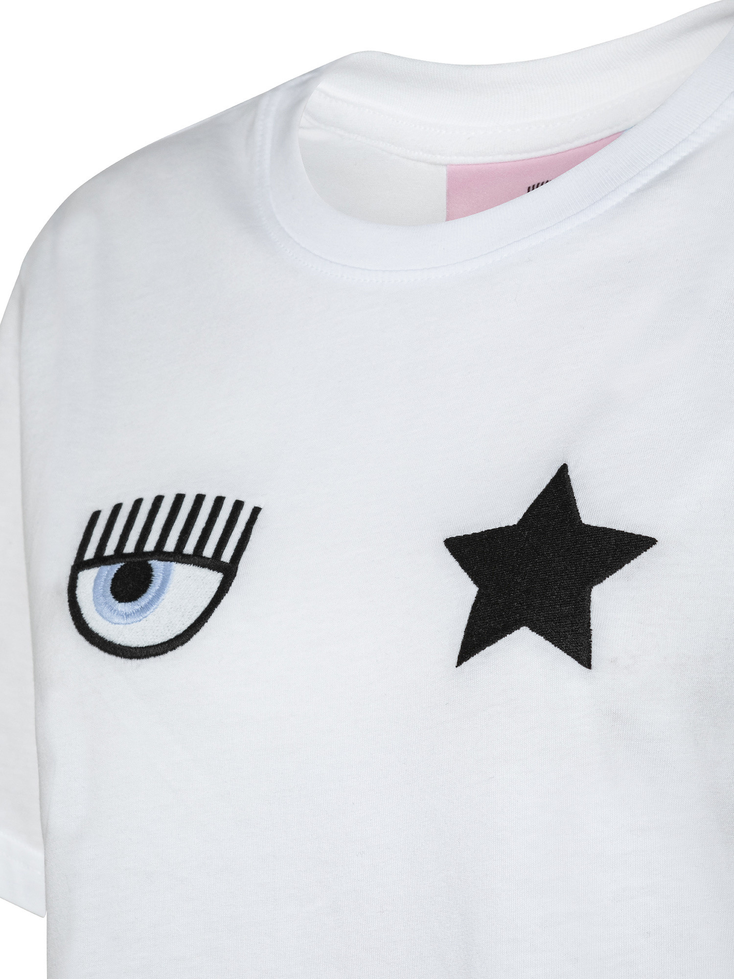 T-shirt Eye Star, Bianco, large image number 2
