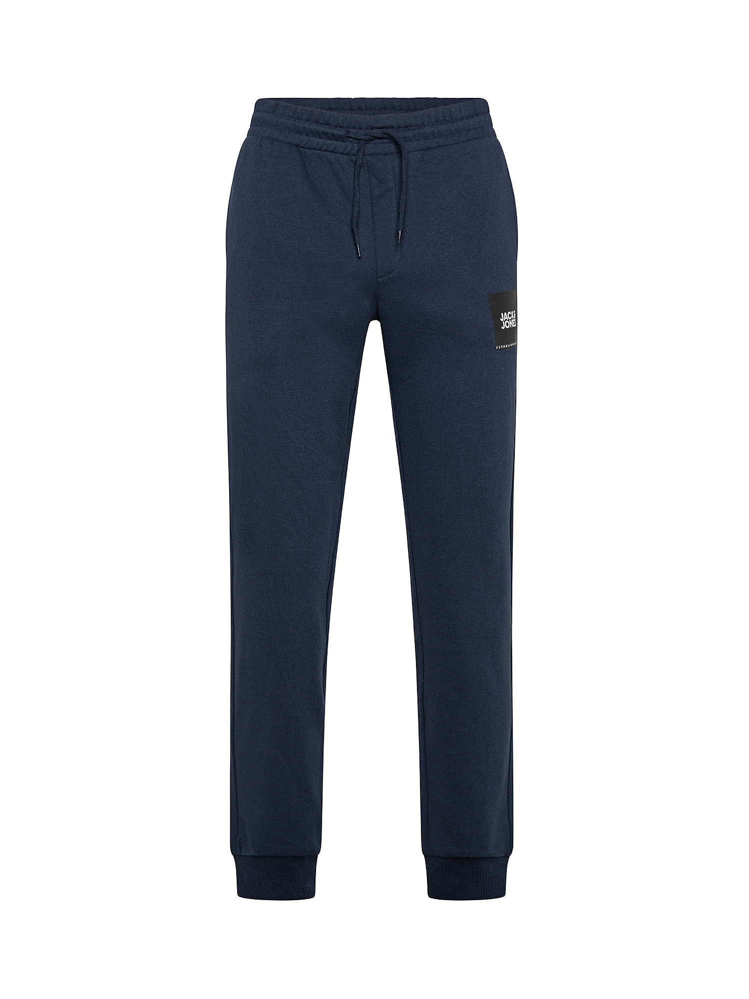 Sweatpants in cotton, Blue, large image number 0