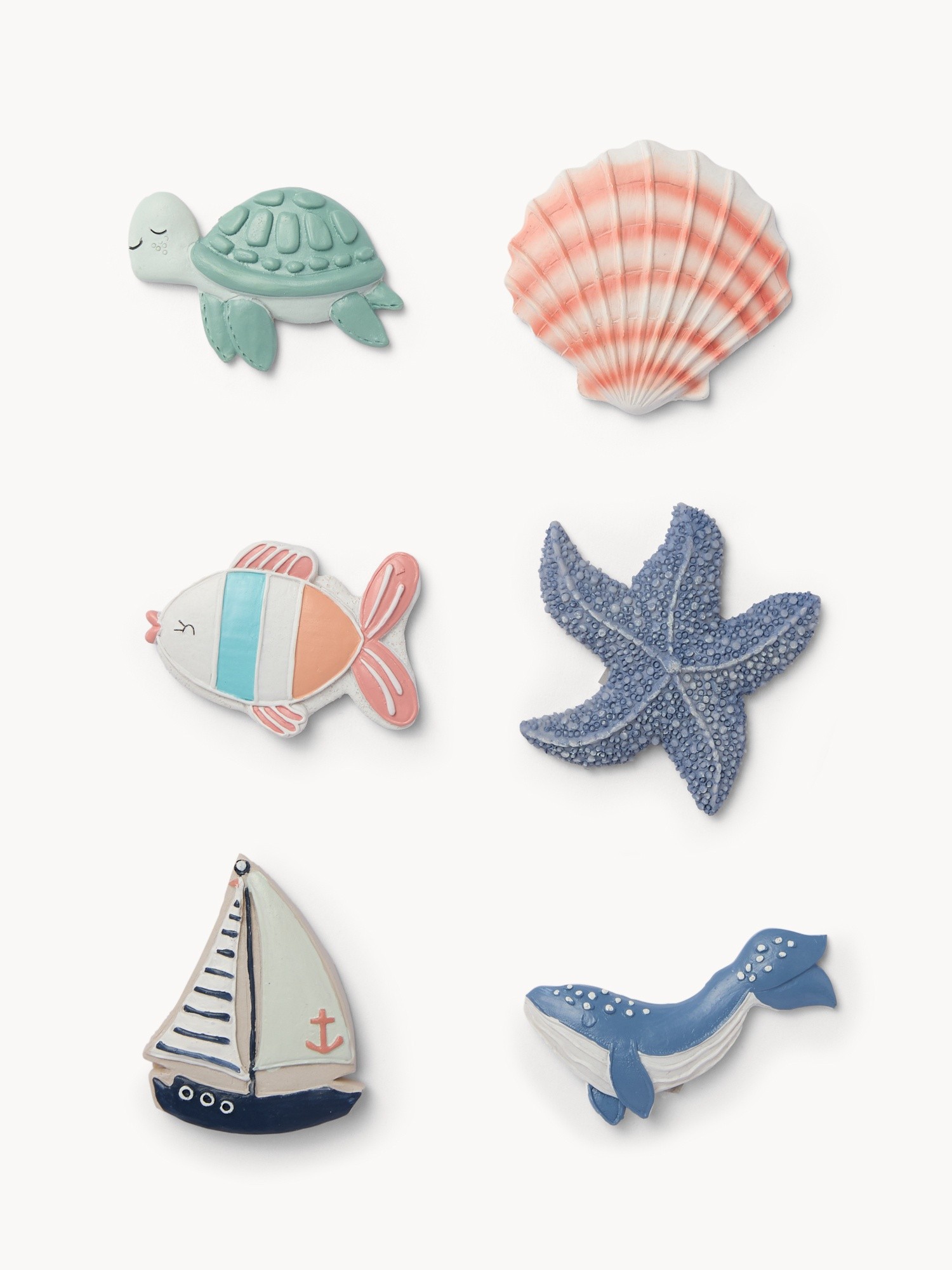 Magnets with marine motifs, Multicolor, large image number 0