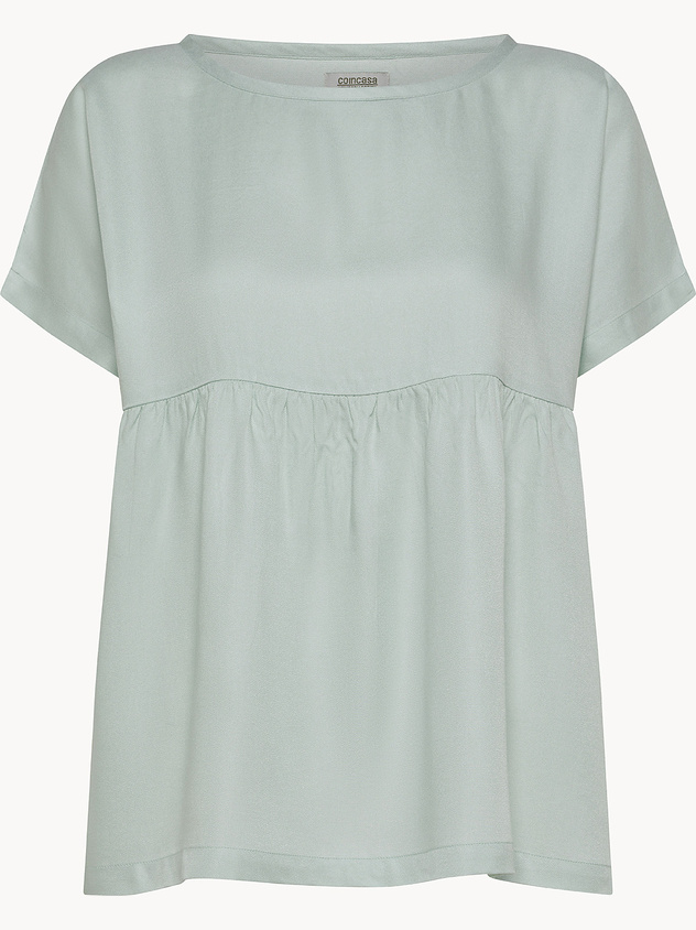 Plain Viscose Twill Top
