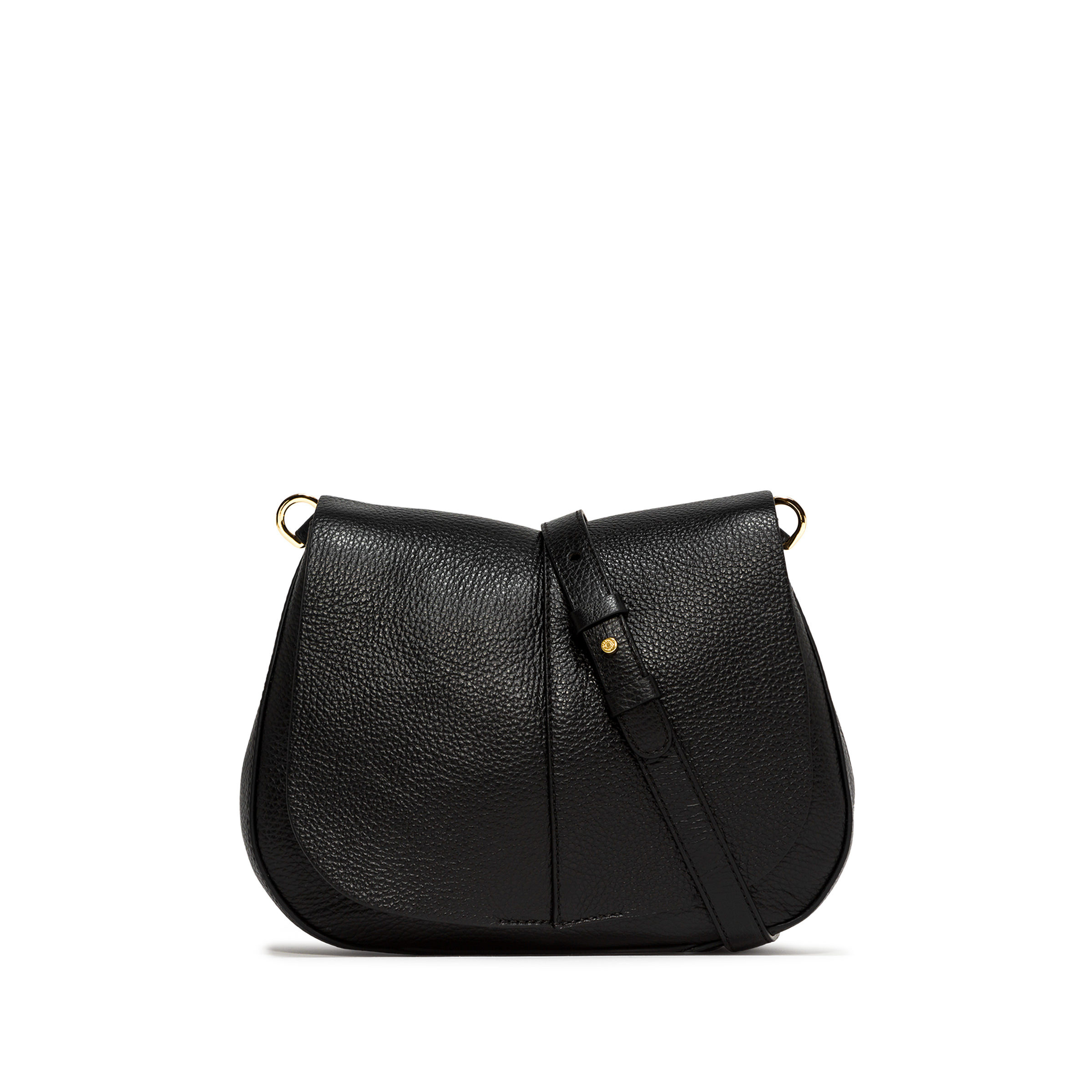 Gianni Chiarini - Helena Round bag in leather, Black, large image number 0