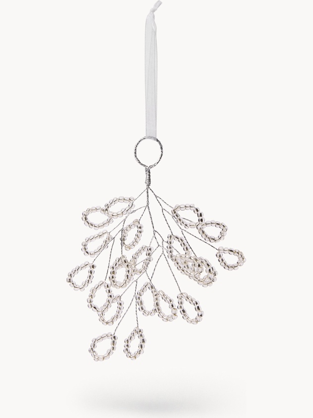 Glass tree decoration