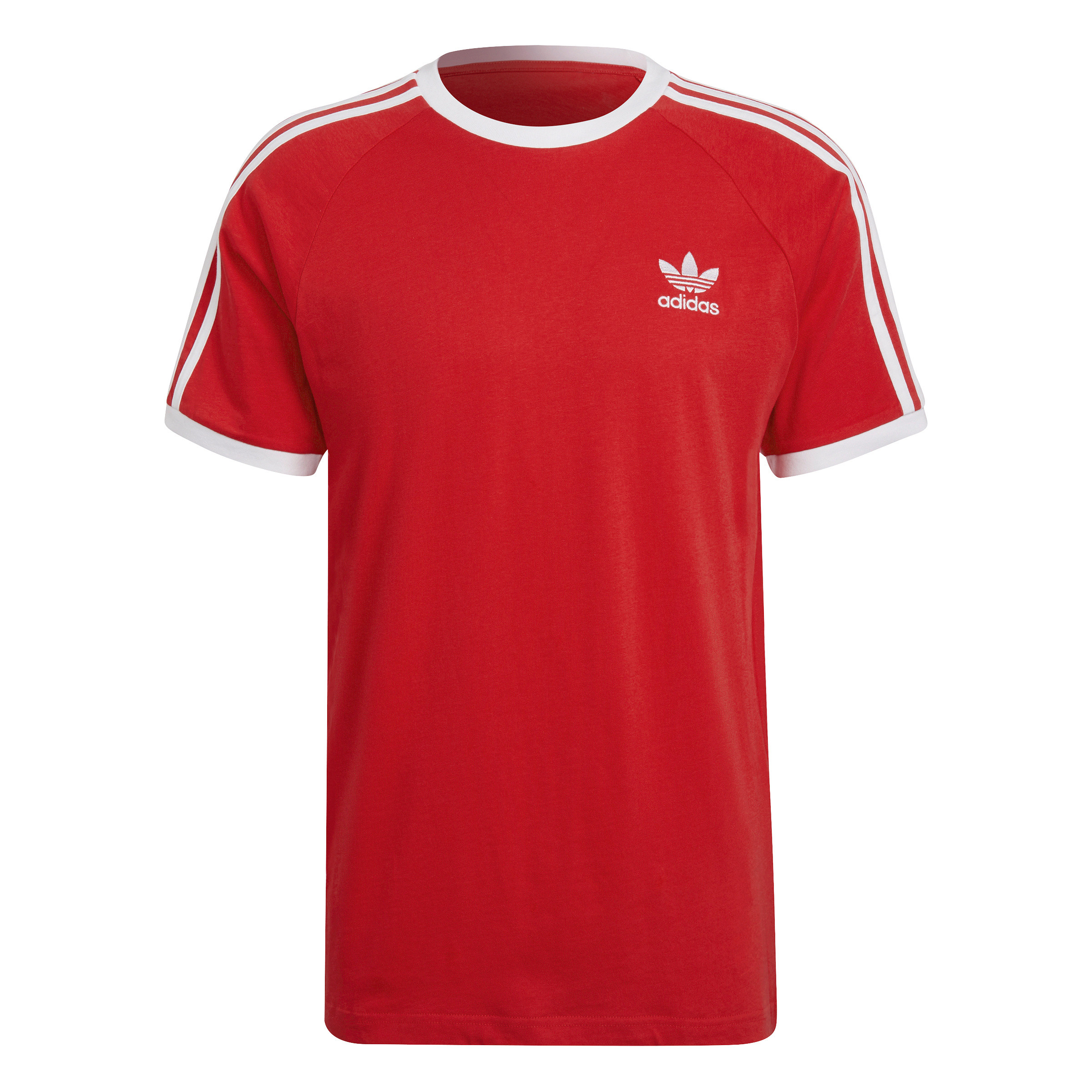 T-shirt adicolor classics 3-stripes, Rosso, large