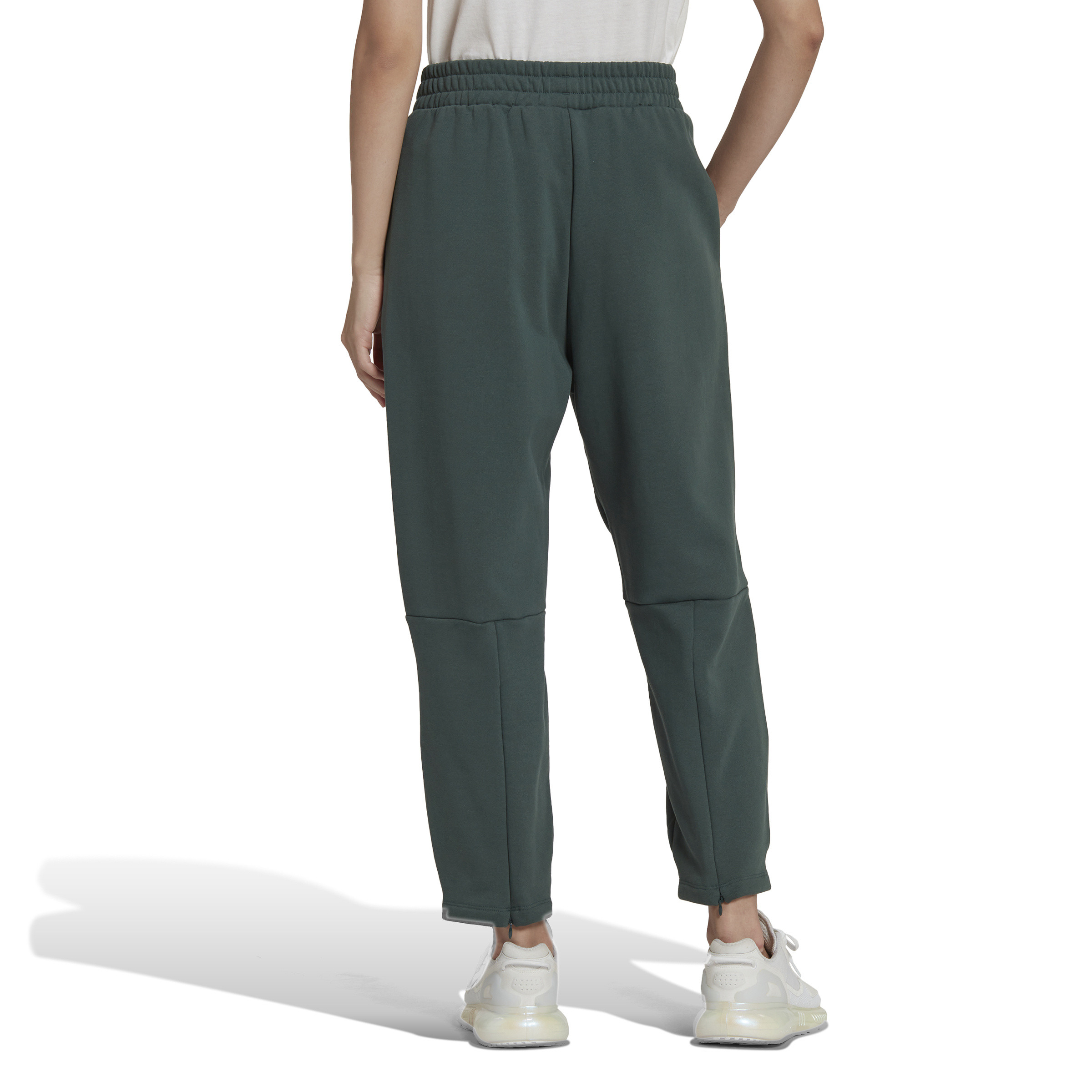 Adidas - Pantaloni jogger adicolor, Verde scuro, large image number 2
