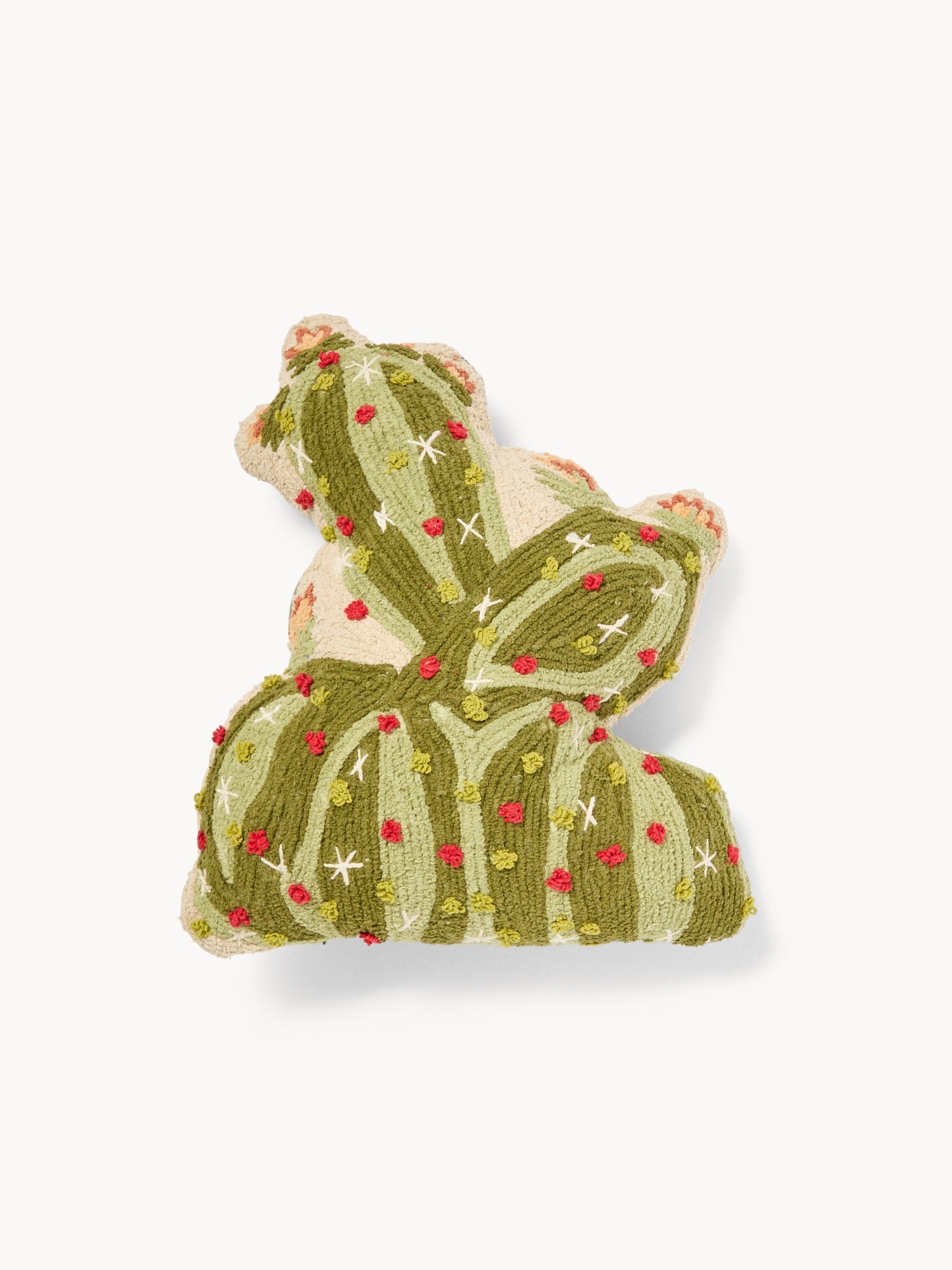 Cactus-shaped cushion, 45x50cm - Discounted Price, Multicolor, large image number 0