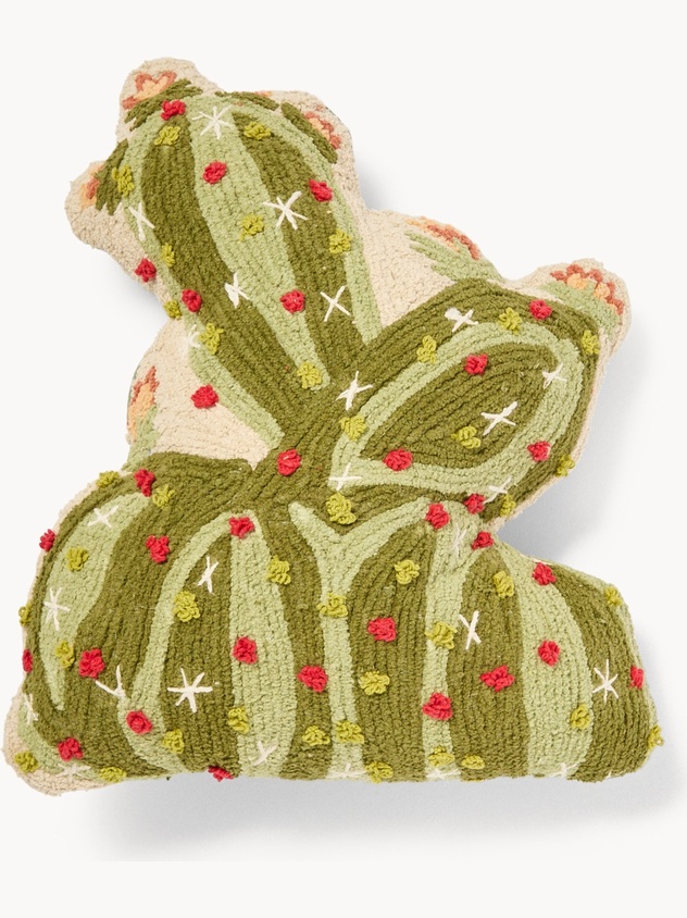 Cactus-shaped cushion, 45x50cm - Discounted Price