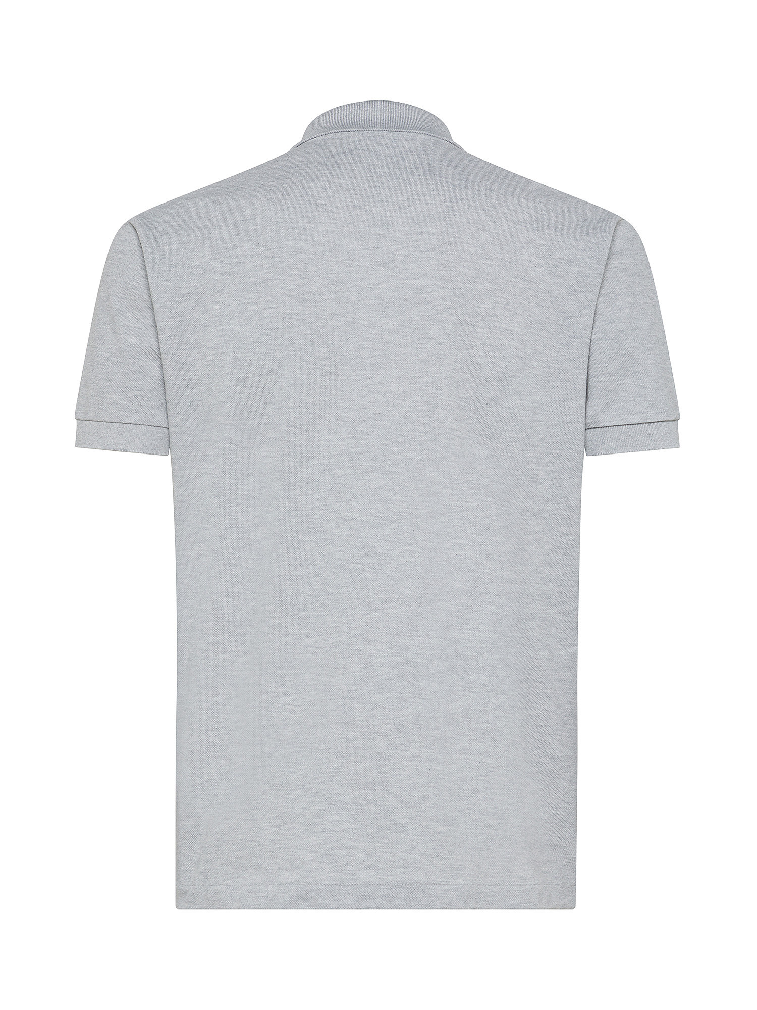 Lacoste - Classic cut polo shirt in petit piquè cotton, Grey, large image number 1
