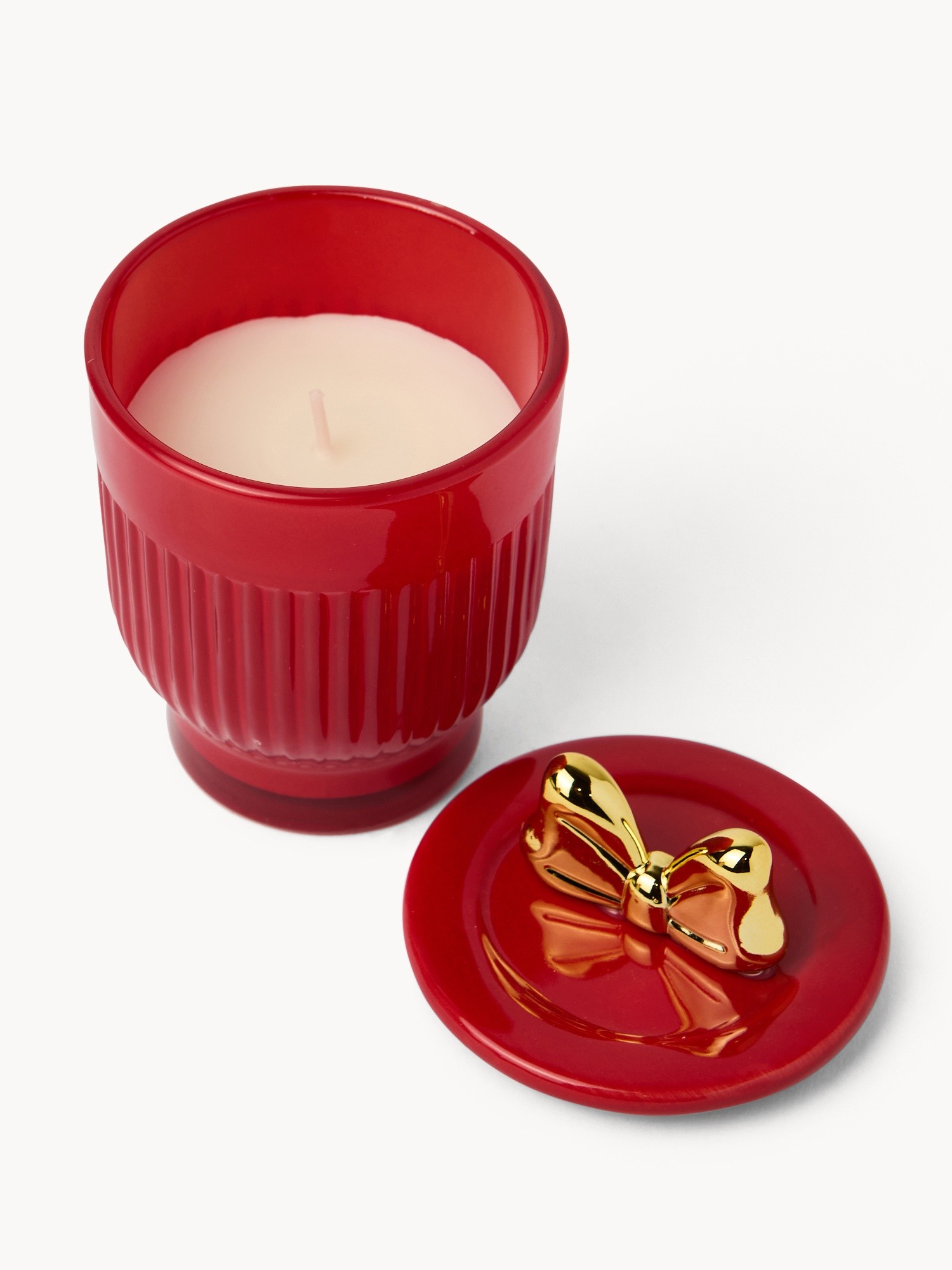Candela profumata con tappo H11 - berryfruit, Rosso, large image number 1