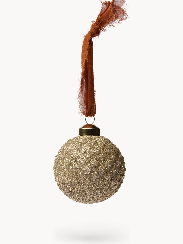 Glass tree bauble