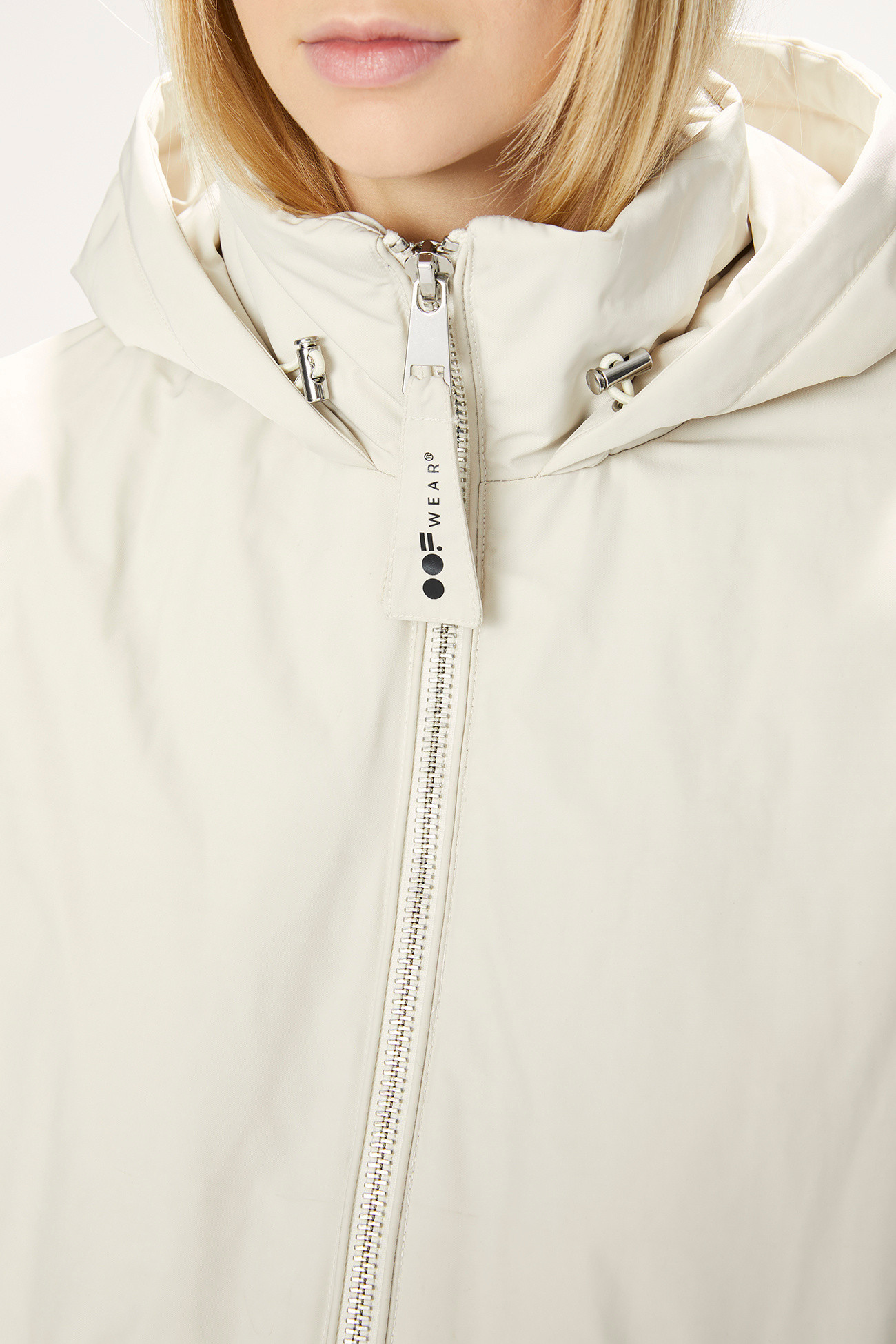 Oof Wear - Short hooded jacket, White Cream, large image number 4