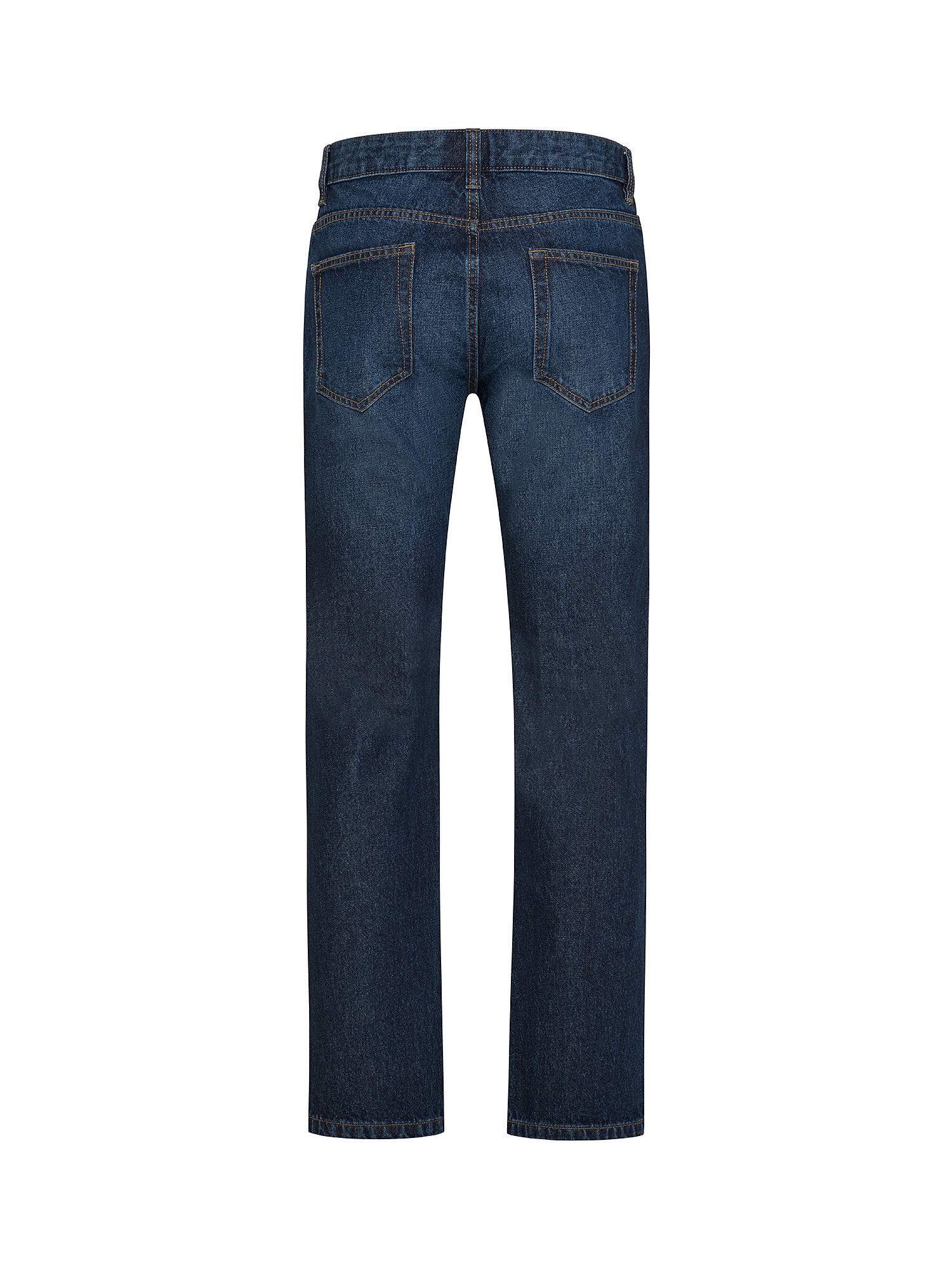 JCT - Jeans cinque tasche in puro cotone, Blu scuro, large