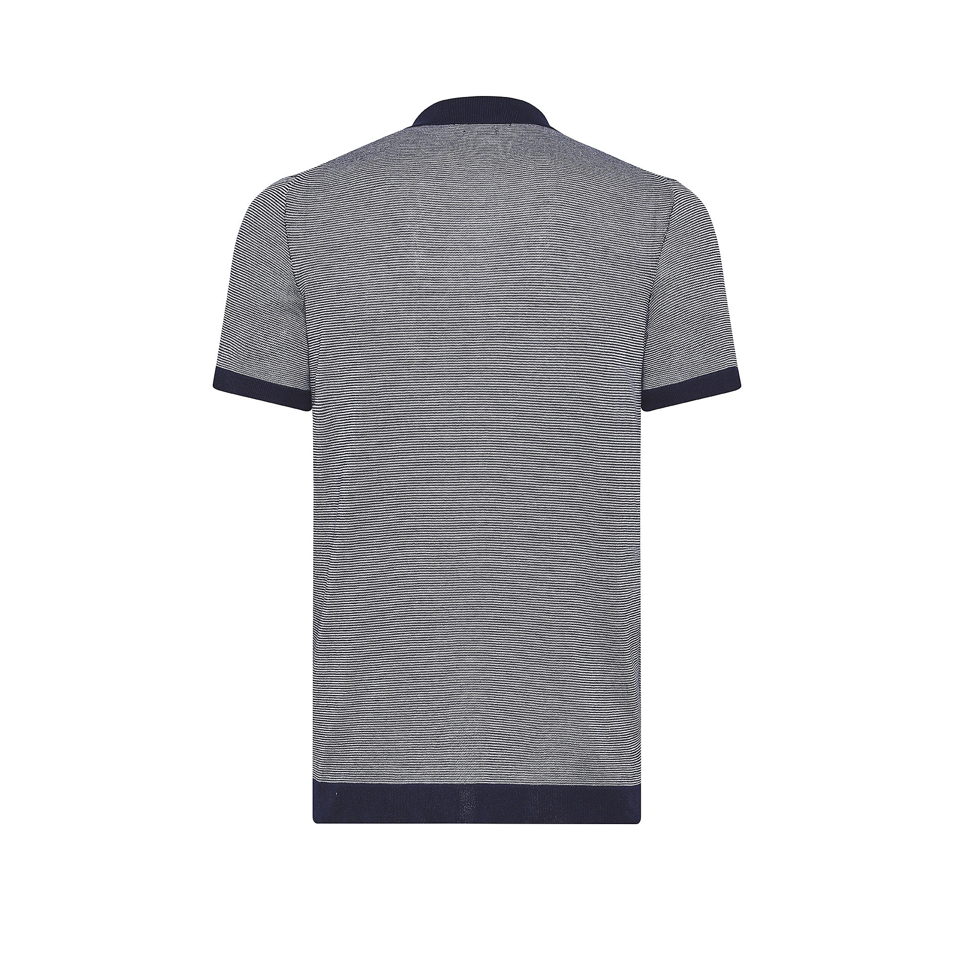 Luca Dà¢â‚¬â„¢Altieri 100% cotton polo shirt with contrasting edging, Blue, large image number 1