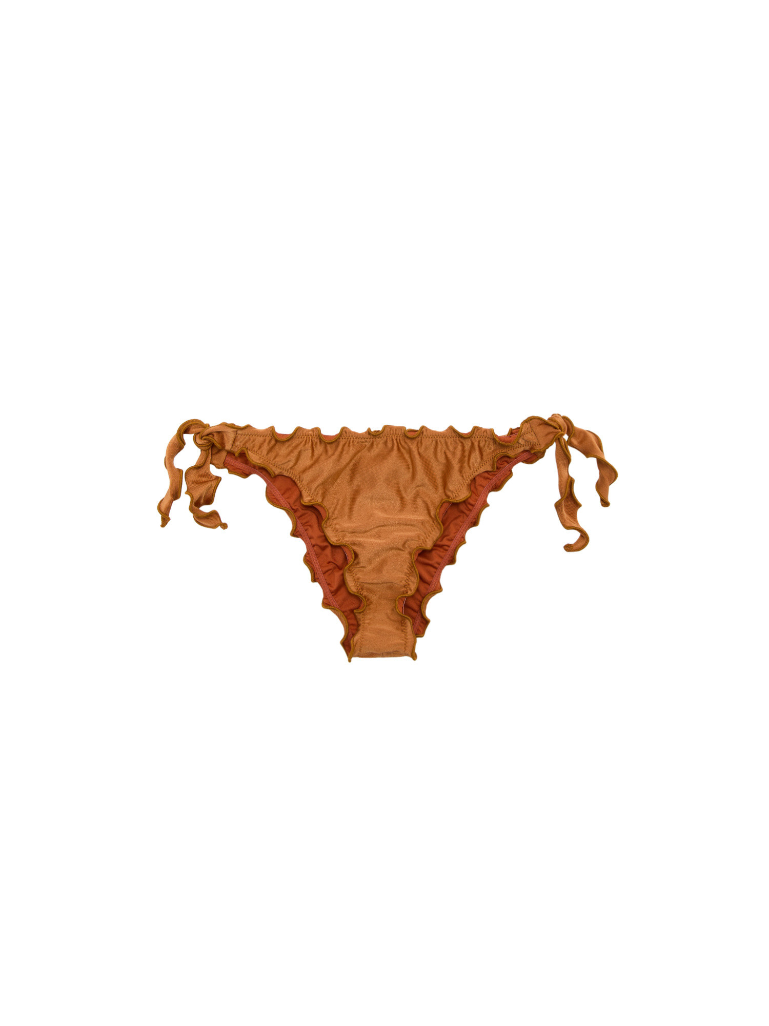 F**K - Brazilian slip with knots, Copper Brown, large image number 0