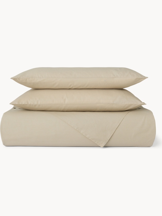 Solid Percale Cotton Sheet Set - Discounted Price