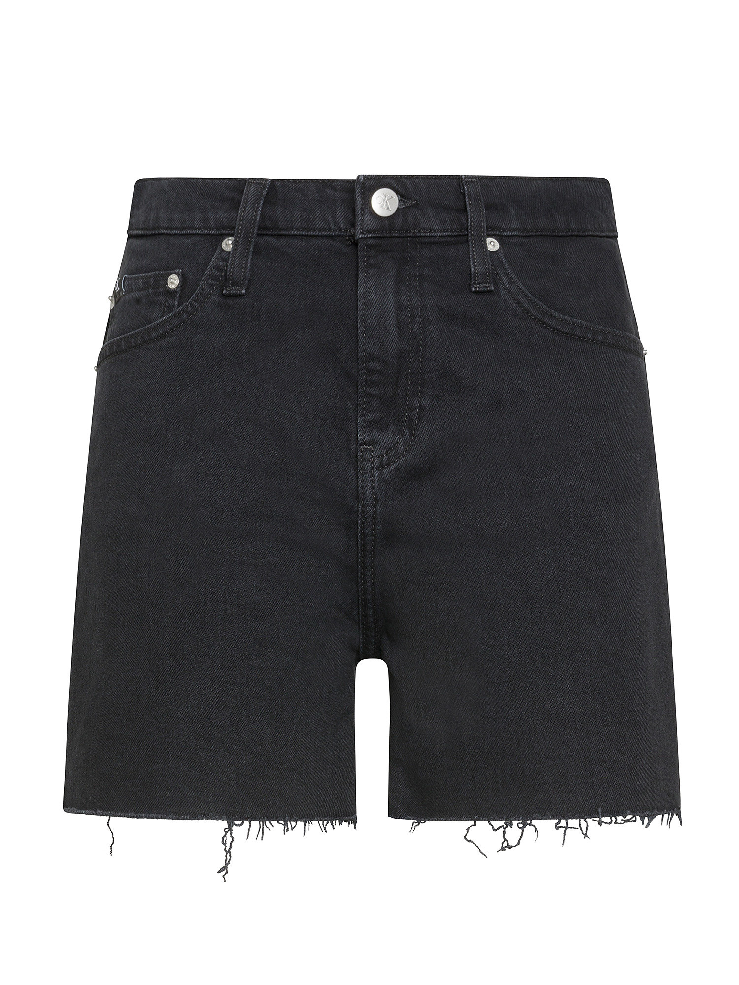 Calvin Klein Jeans - Denim shorts, Black, large image number 0