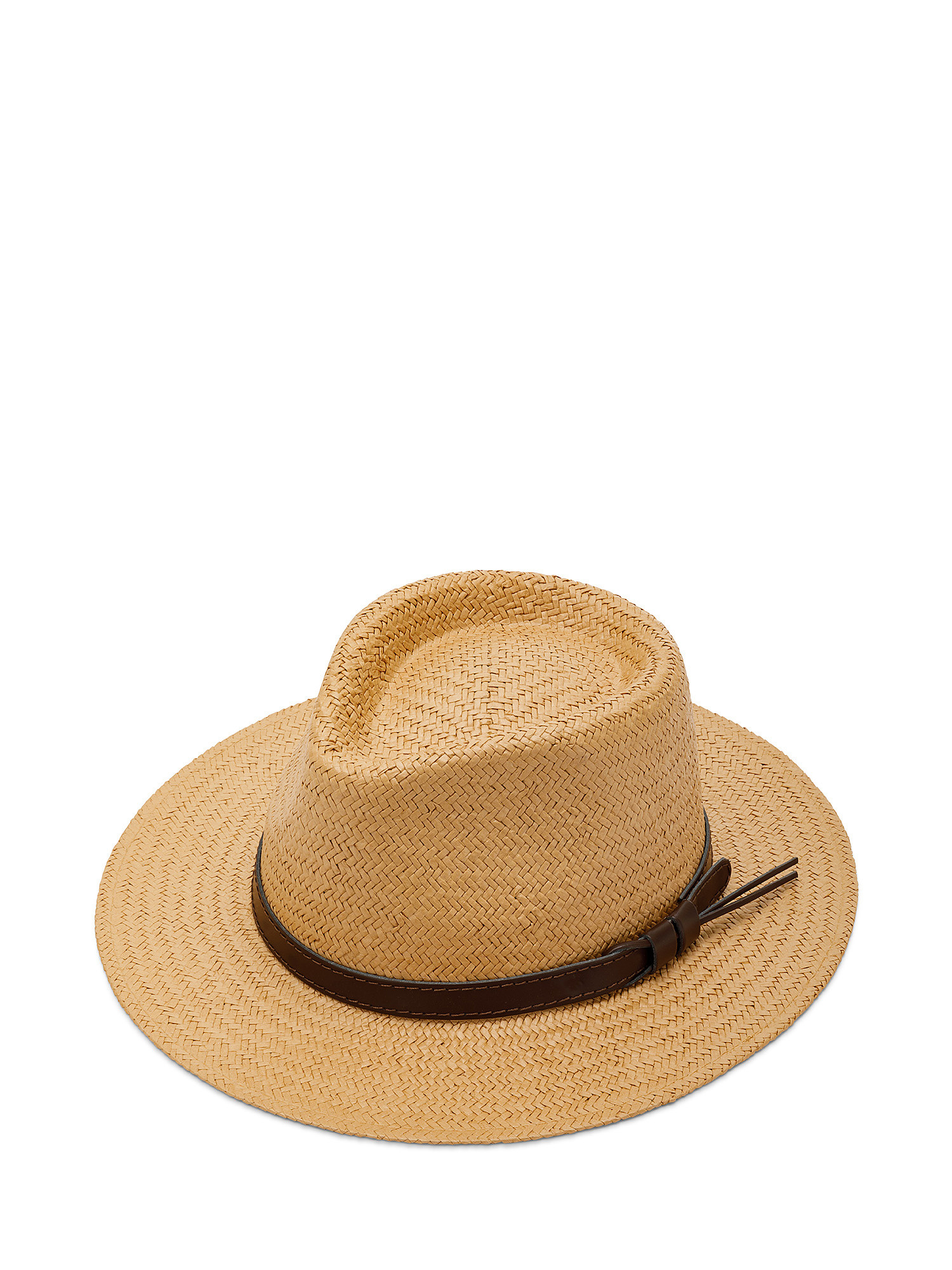 Straw panama hat, Light Beige, large image number 0