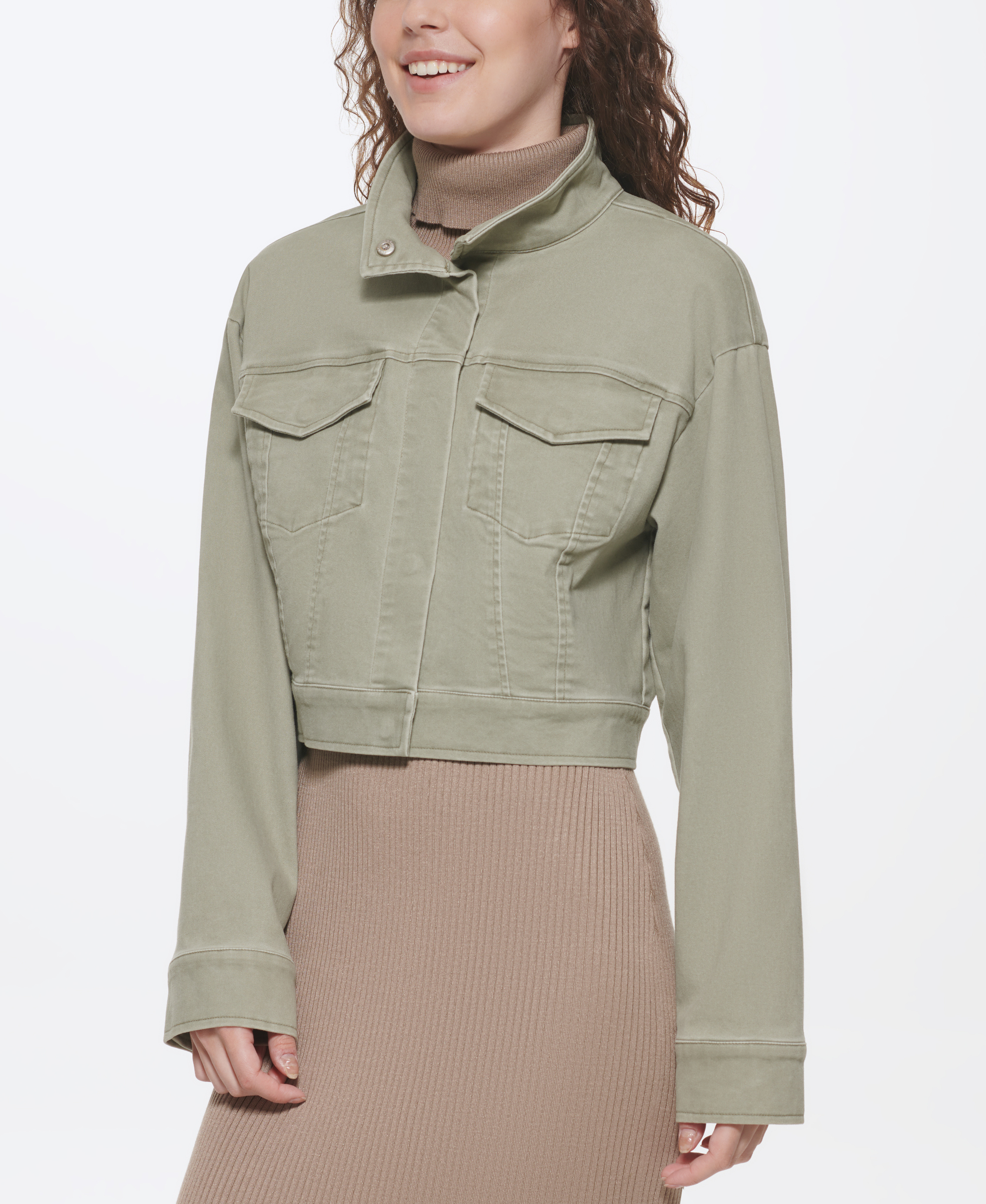 Jacket, Olive Green, large image number 3