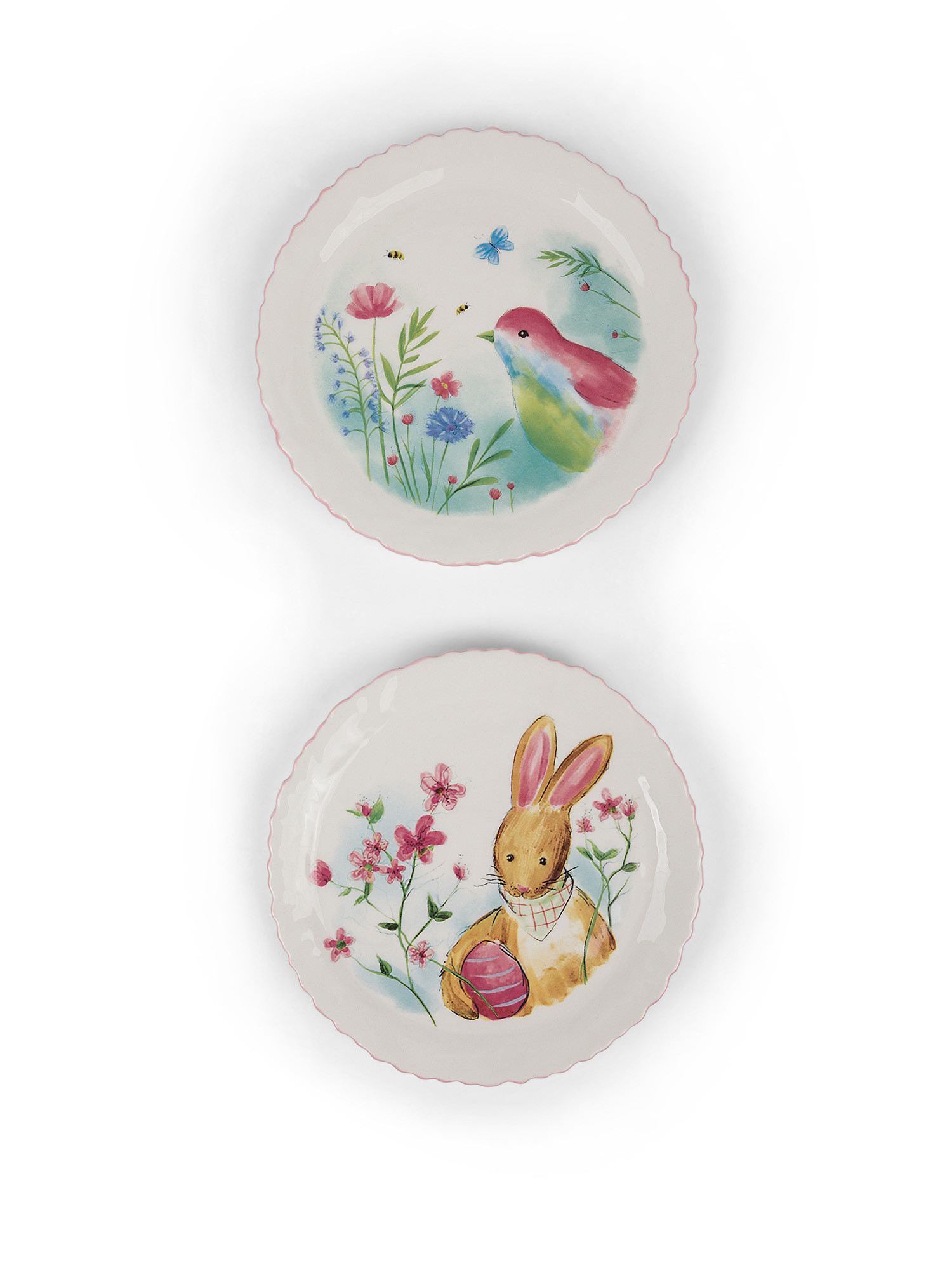 Ceramic saucer with Easter motif, Multicolor, large image number 0