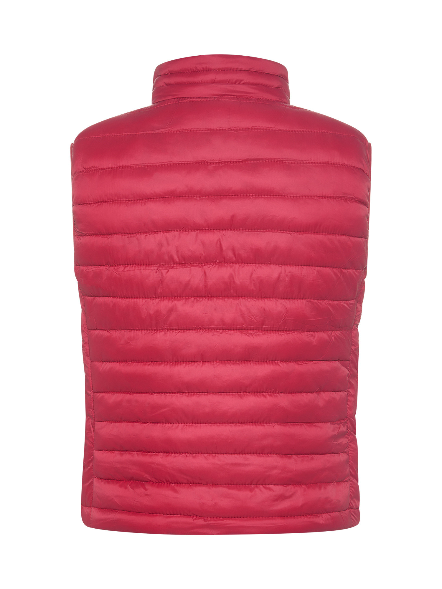 JCT - Quilted sleeveless down jacket, Red, large image number 1