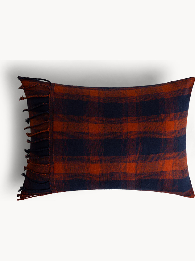 Cuscino 35x50 cm in cotone check