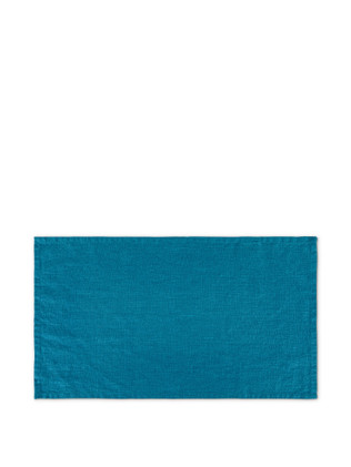 CREARREDA Tovagliette all'Americana Blue Summer, set di 4 tovagliette colazione in PVC, 48x33 cm, antiscivolo, lavabili, resistenti allo sporco, resistenti al calore, made in italy
