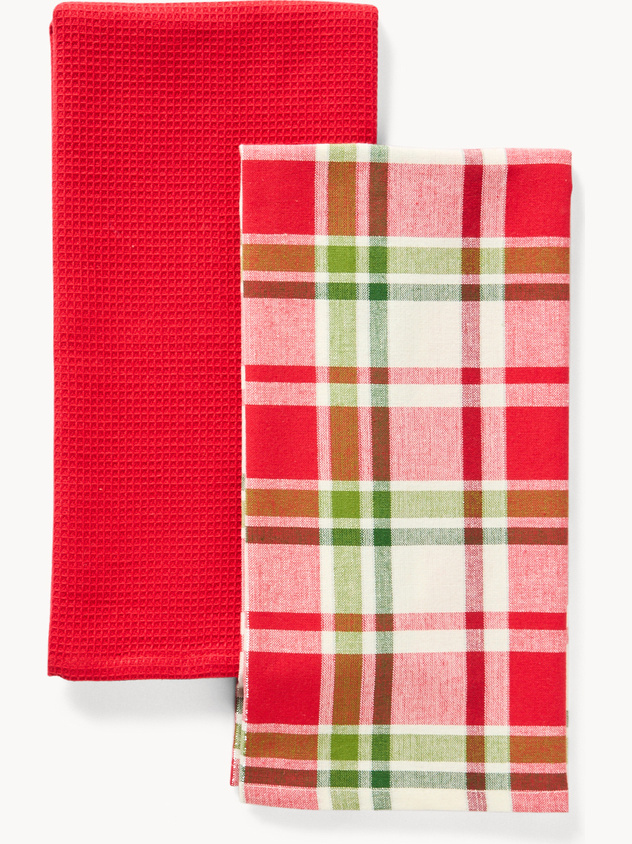 Set 2 strofinacci con box regalo