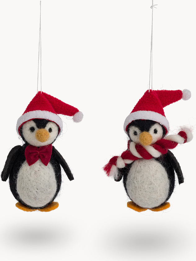 Felt Penguin Ornament