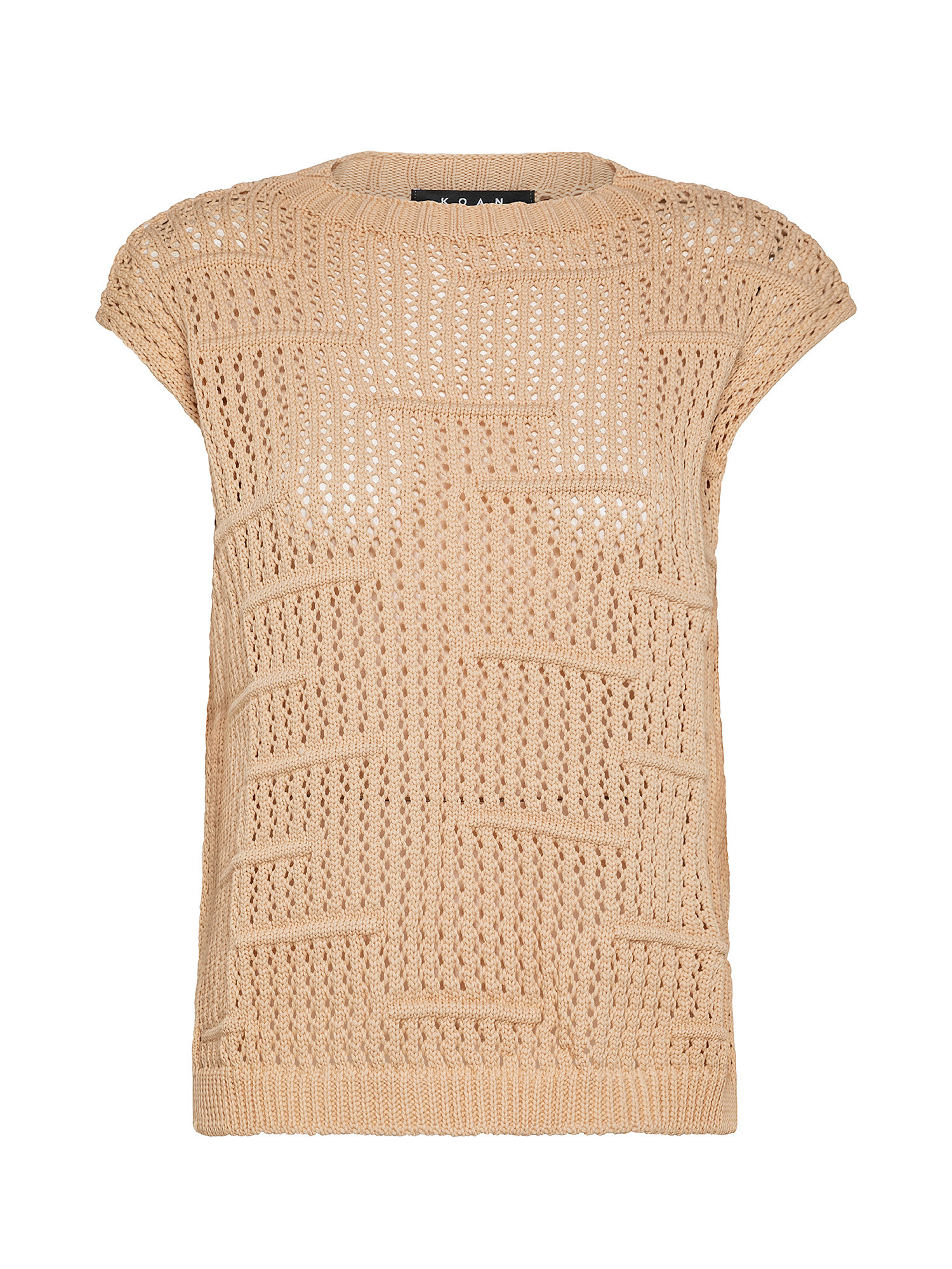 Tricot sweater, Beige, large image number 0