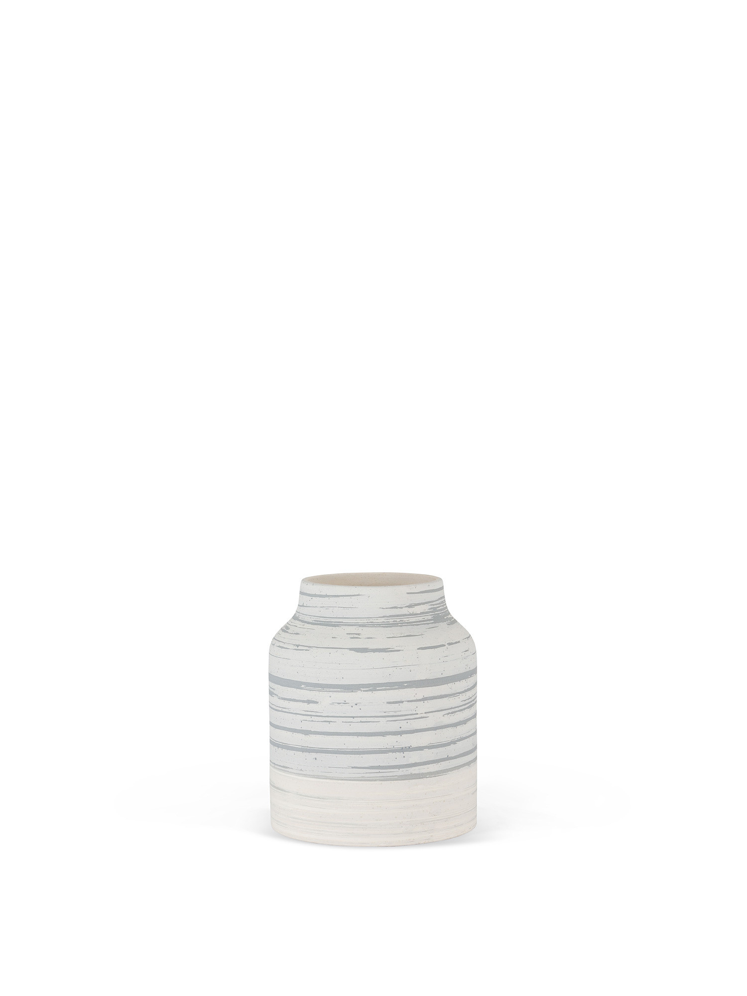 Portuguese ceramic vase, Grey, large image number 0