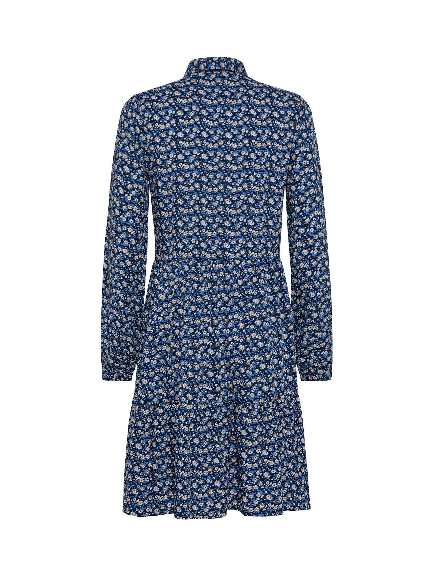 Dress with little flowers, Blue, large image number 1