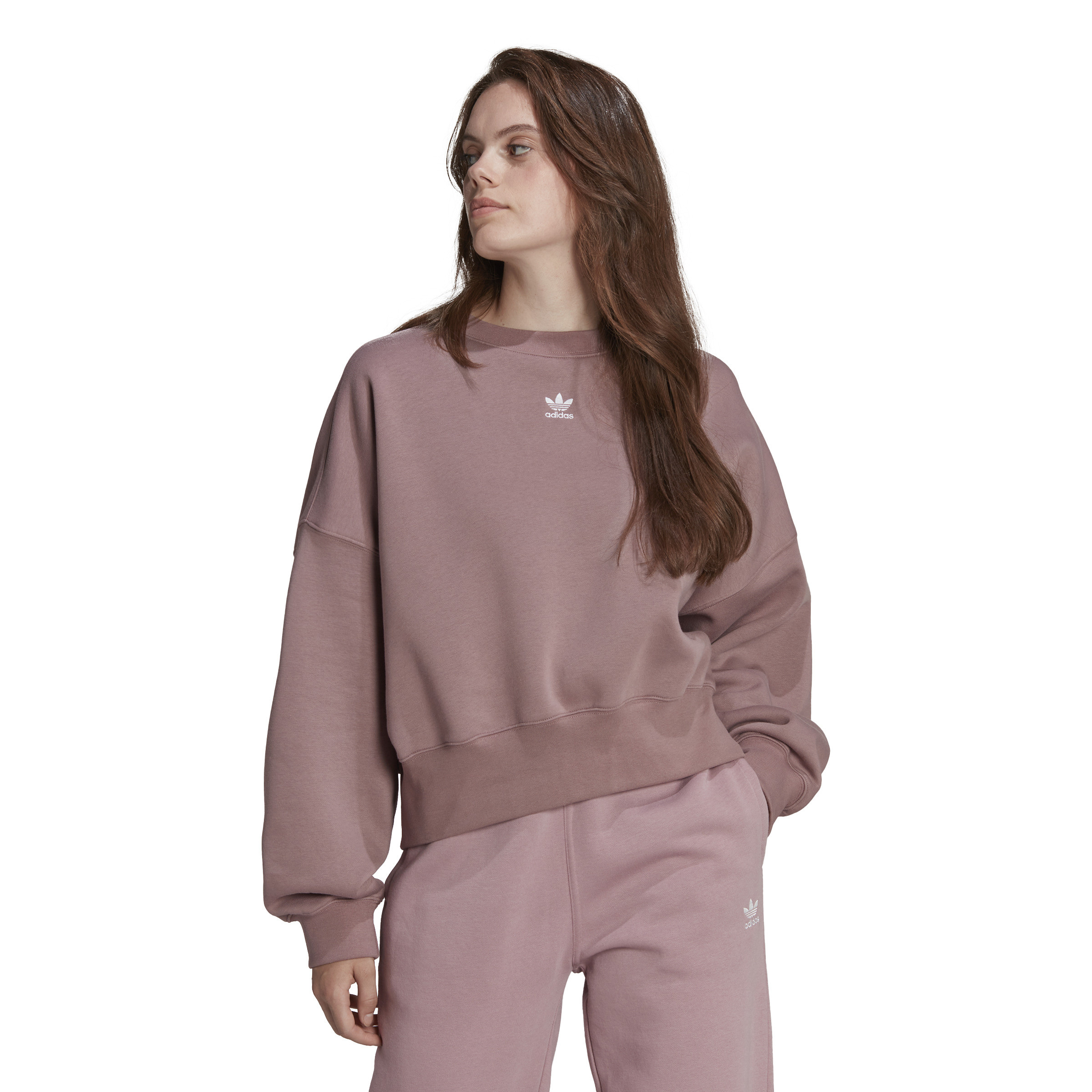 Adidas - Sweatshirt adicolor, Antique Pink, large image number 4