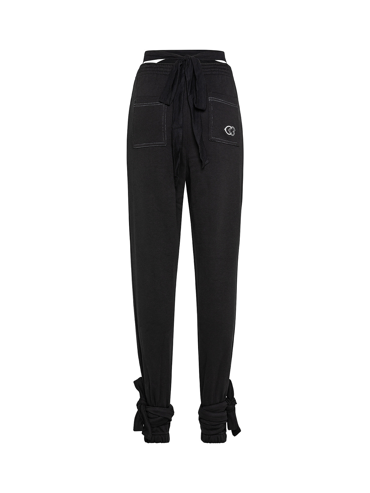 Cardi B Knit Pants, Black, large image number 1