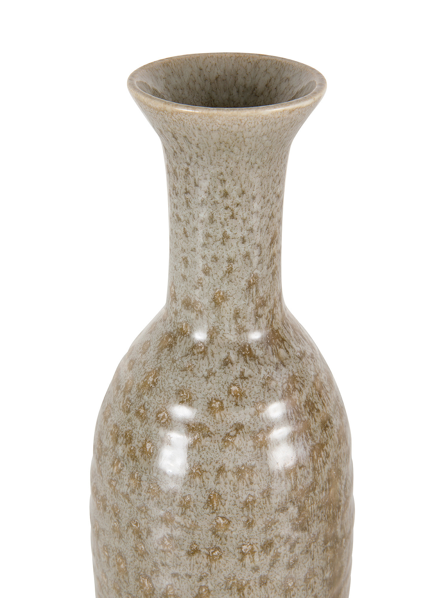 Portuguese ceramic vase, Grey, large image number 1