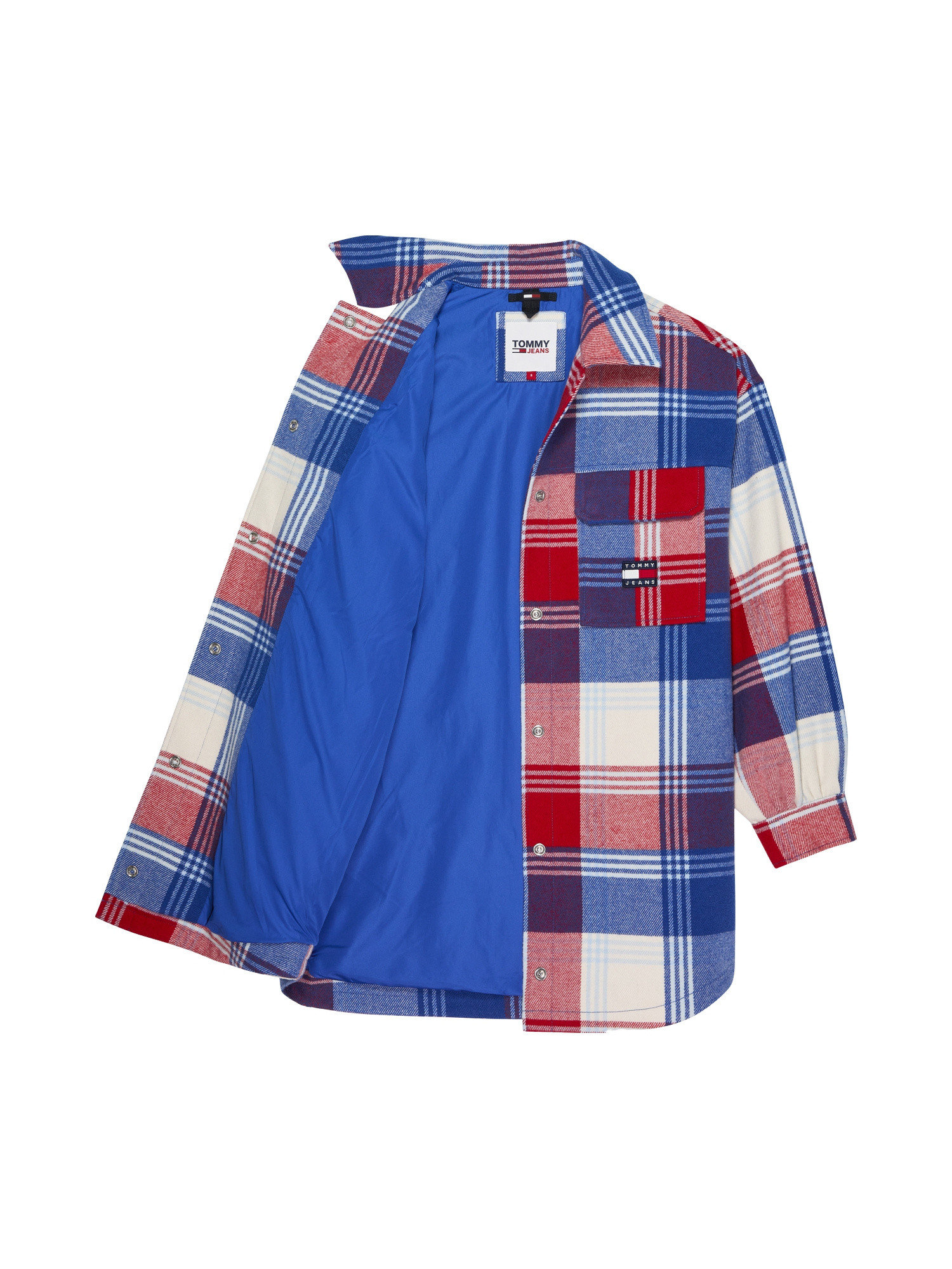 Tommy Jeans - Check Shirt, Red, large image number 2